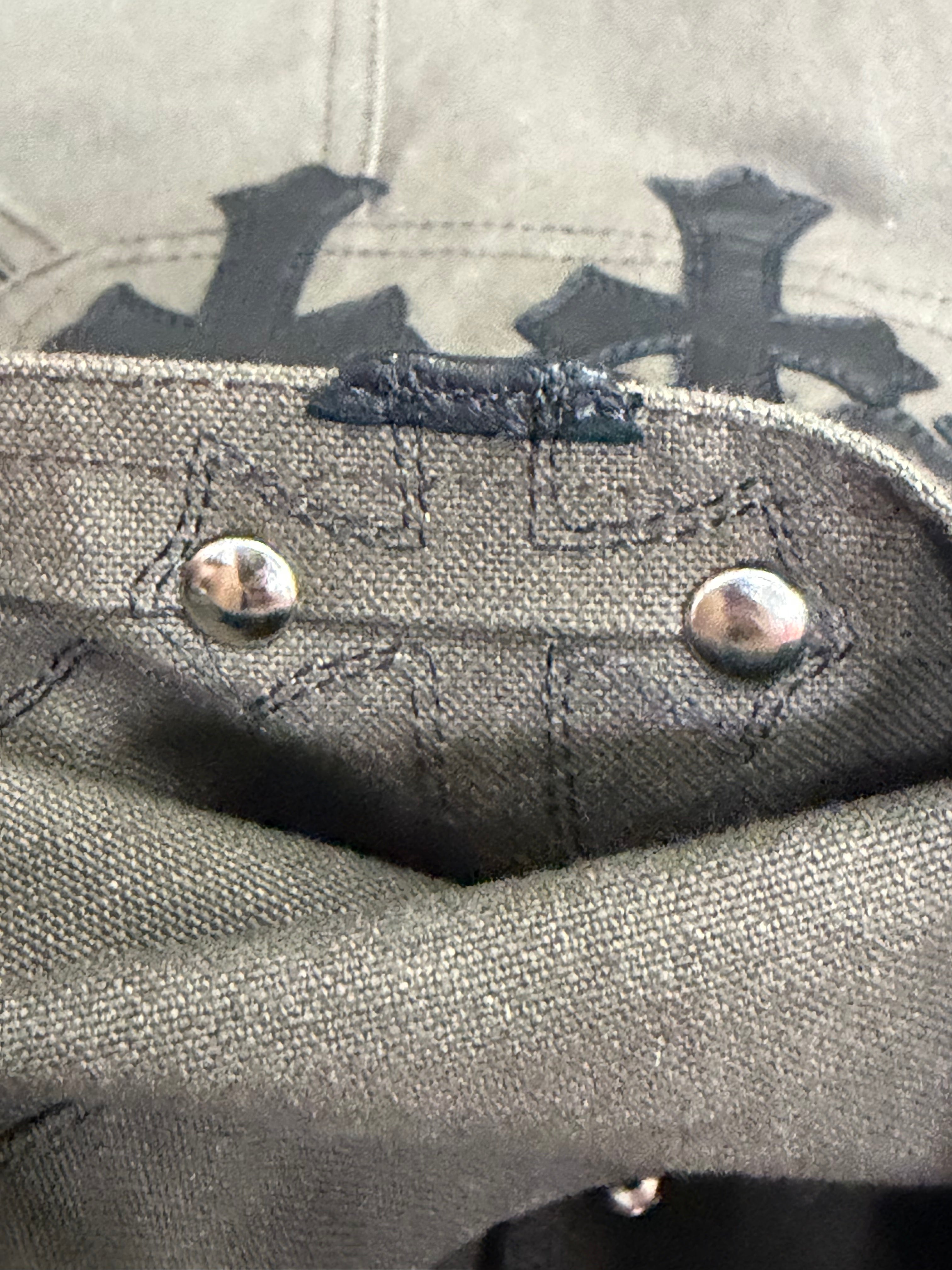 Chrome Hearts Brown Back Pocket Flooded Patch Double Knee Shorts