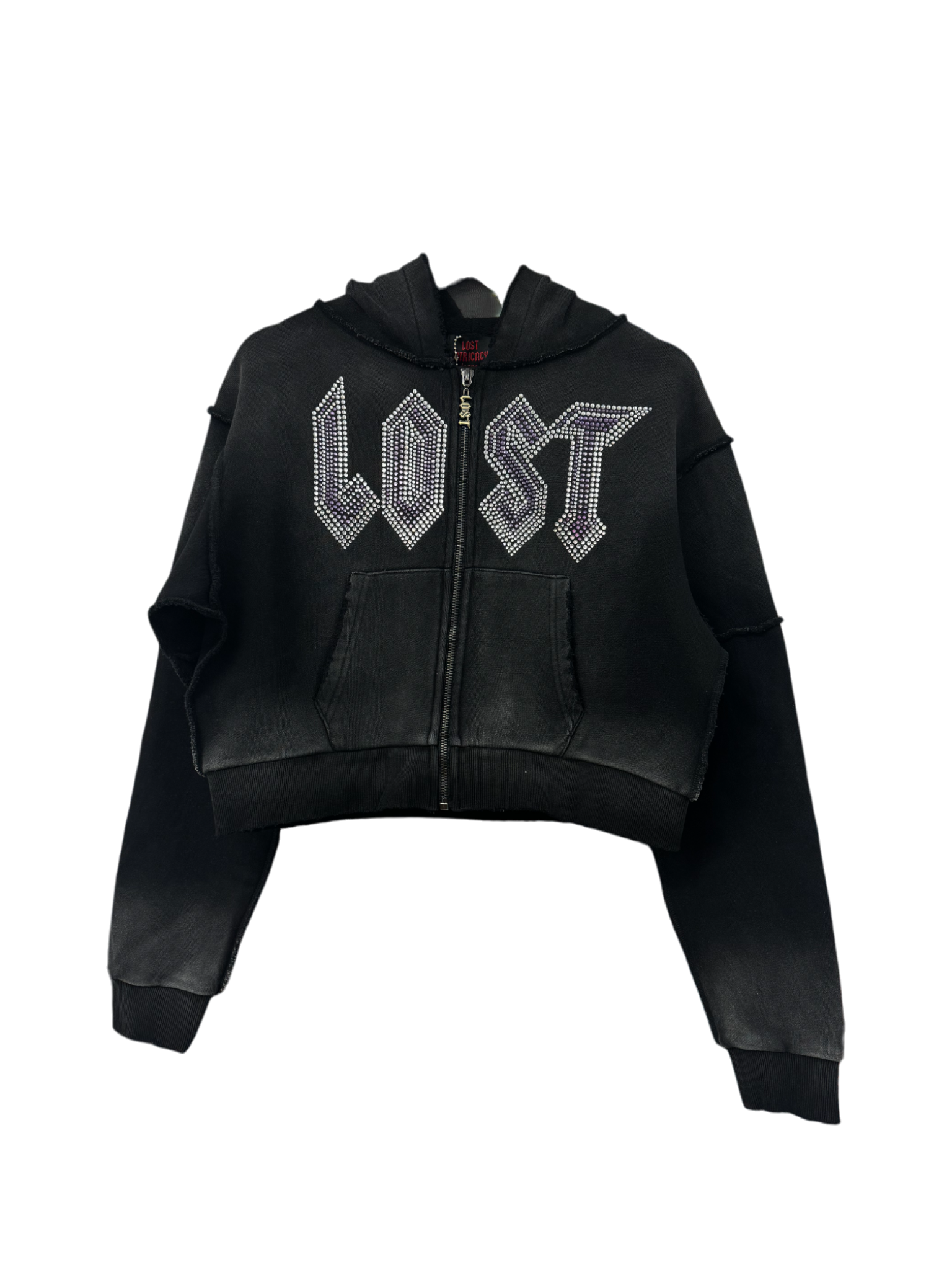 Lost Intricacy X Chamber 13 Black Purple Hoodie (Women's)