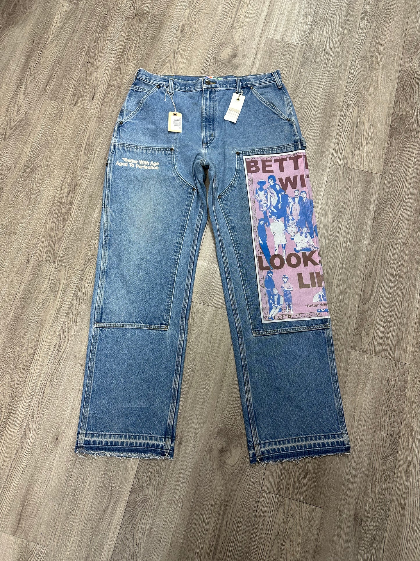 Better with Age "Looks Like You" Light Wash Blue Jeans