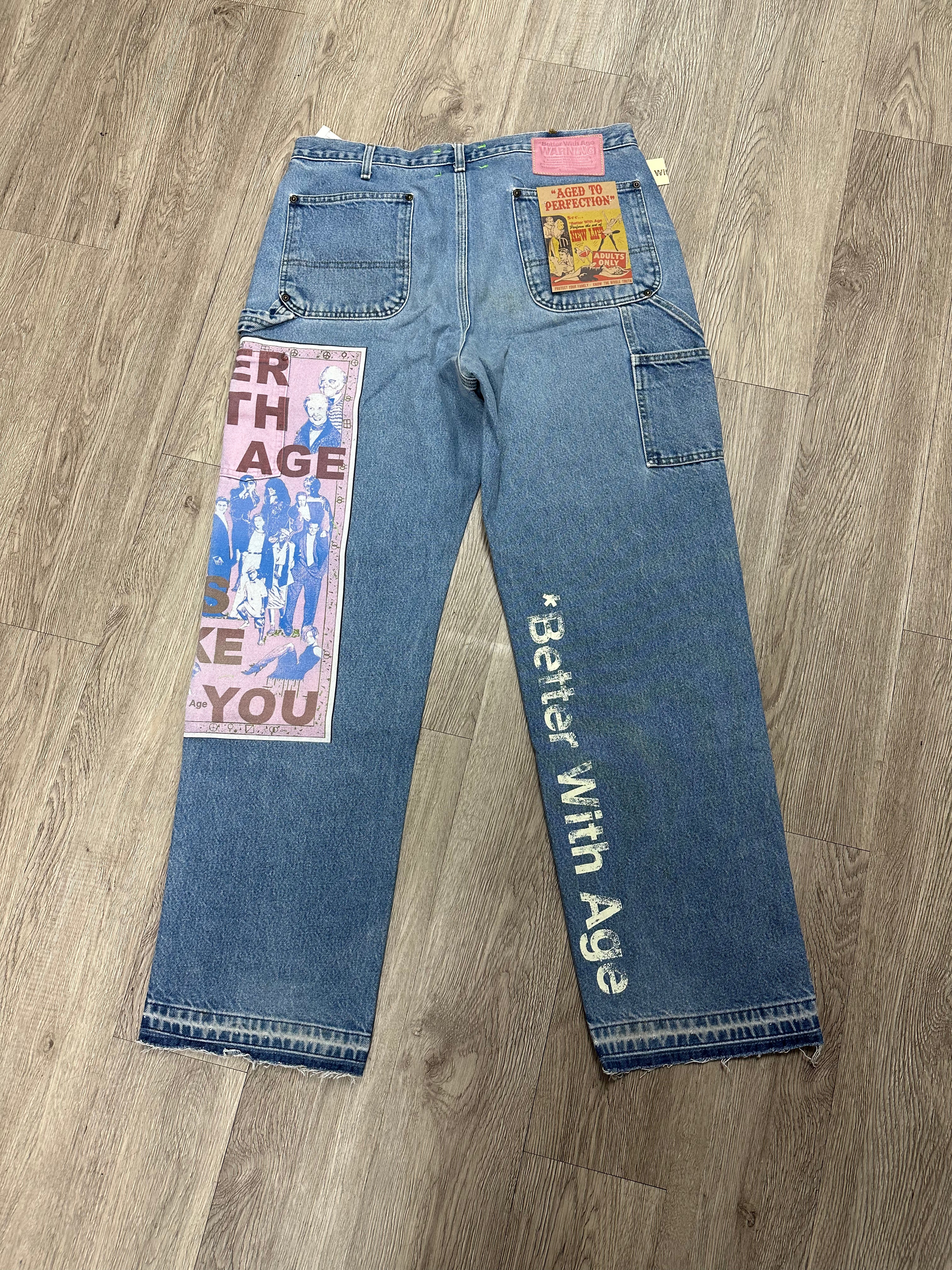 Better with Age "Looks Like You" Light Wash Blue Jeans