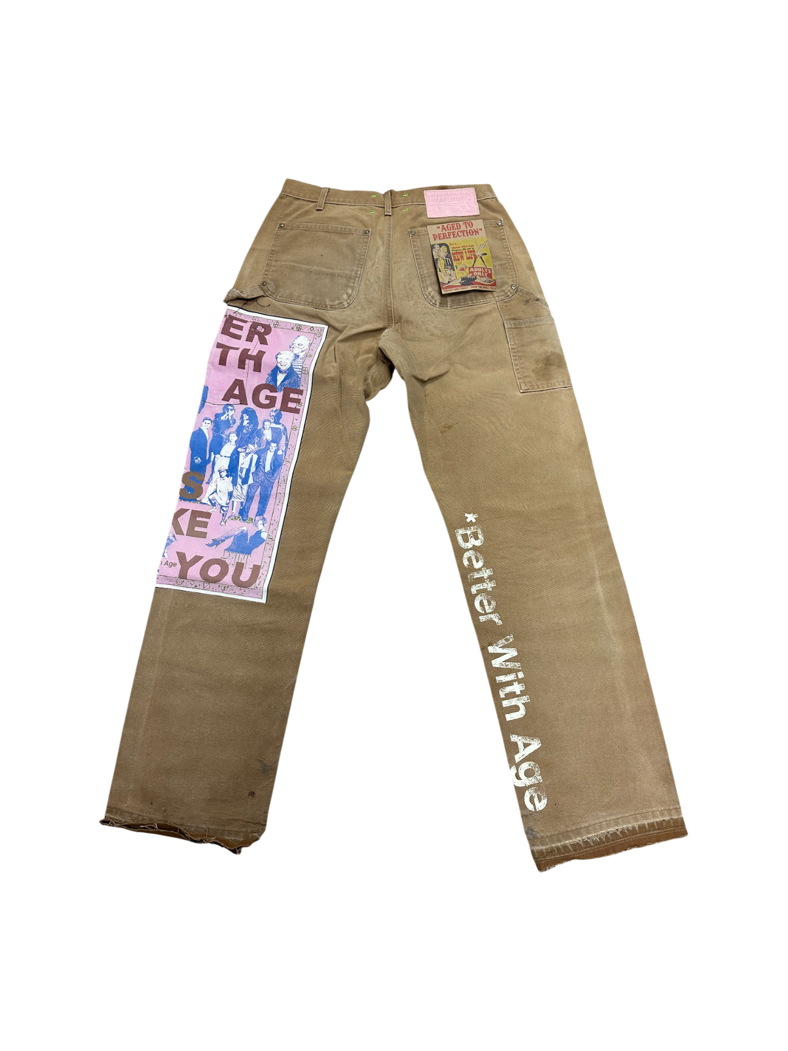 Better with Age "Looks Like You" Beige Jeans