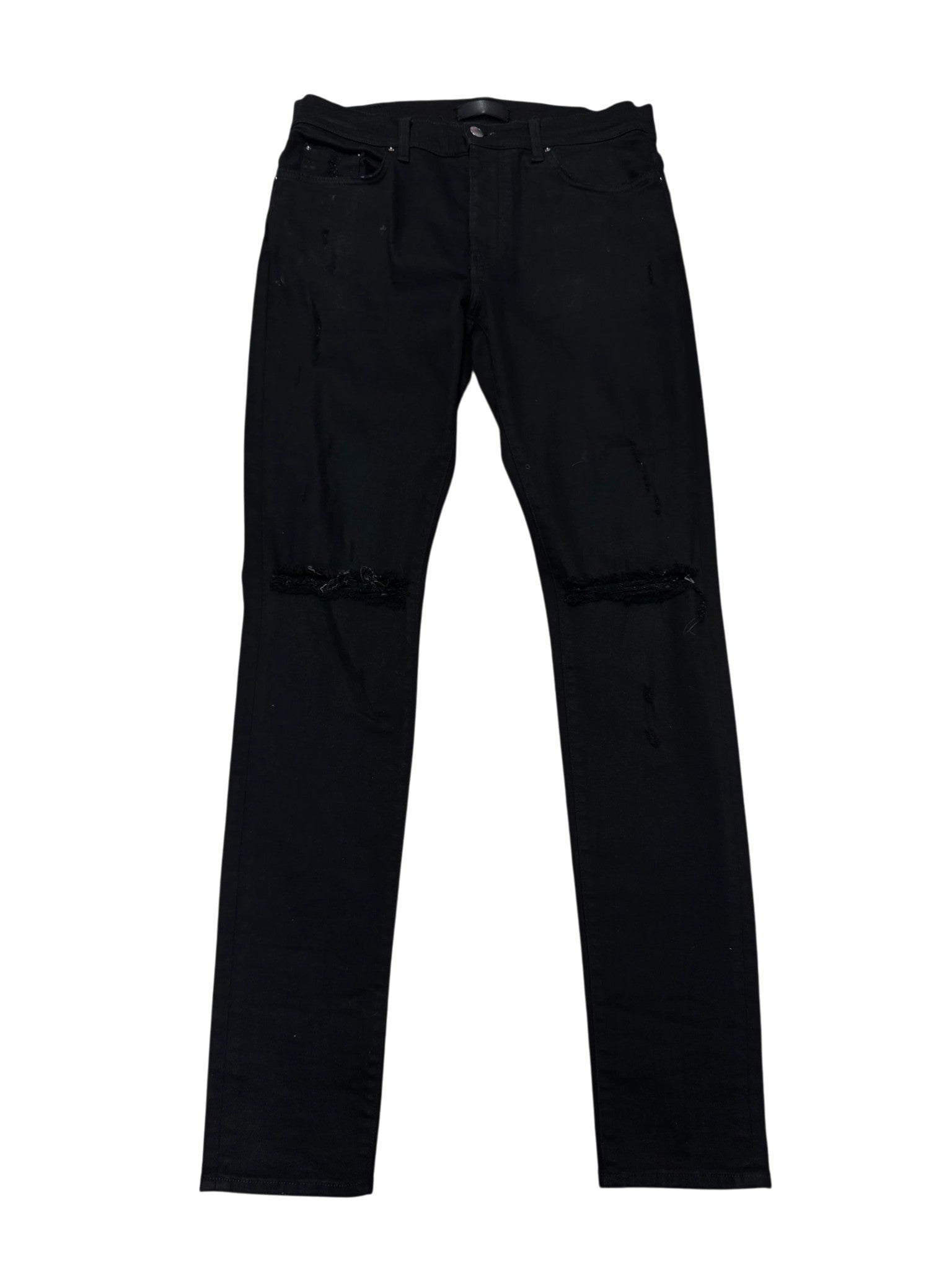 Amiri Plain Thrasher Black Jeans