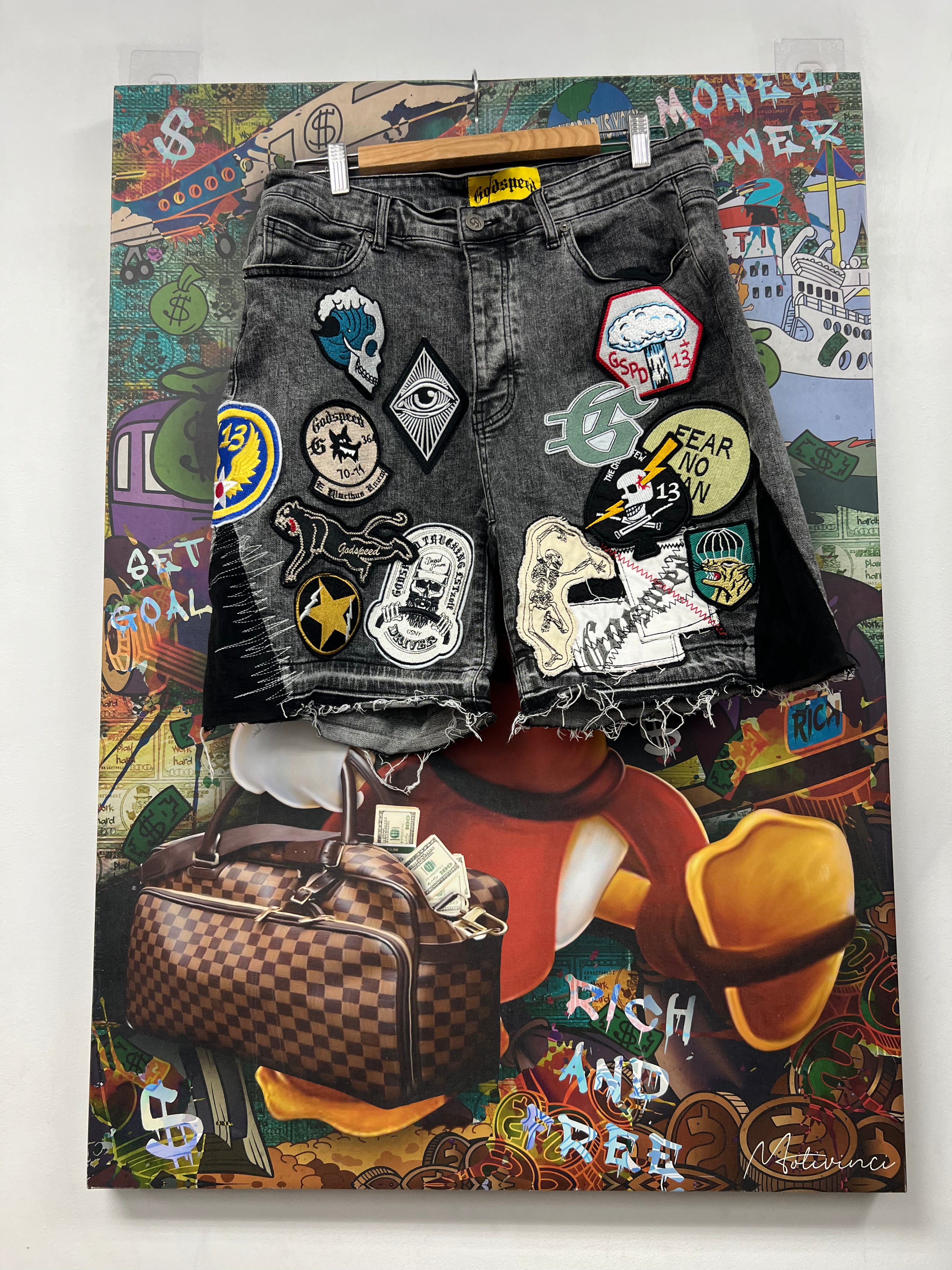 Godspeed Grey V2 Denim Shorts
