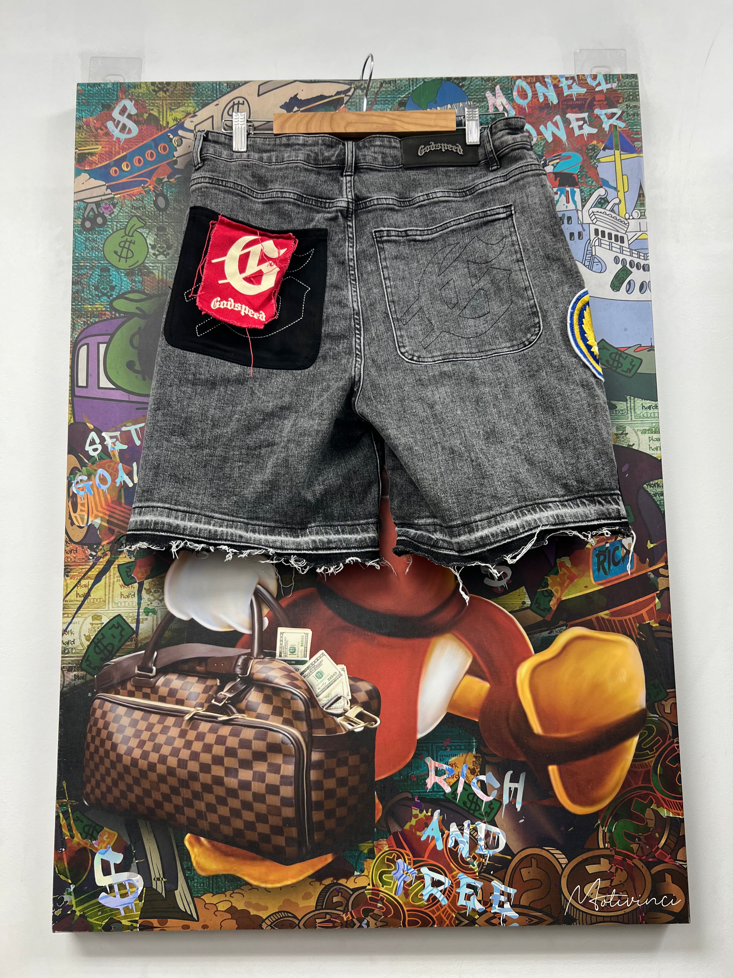 Godspeed Grey V2 Denim Shorts