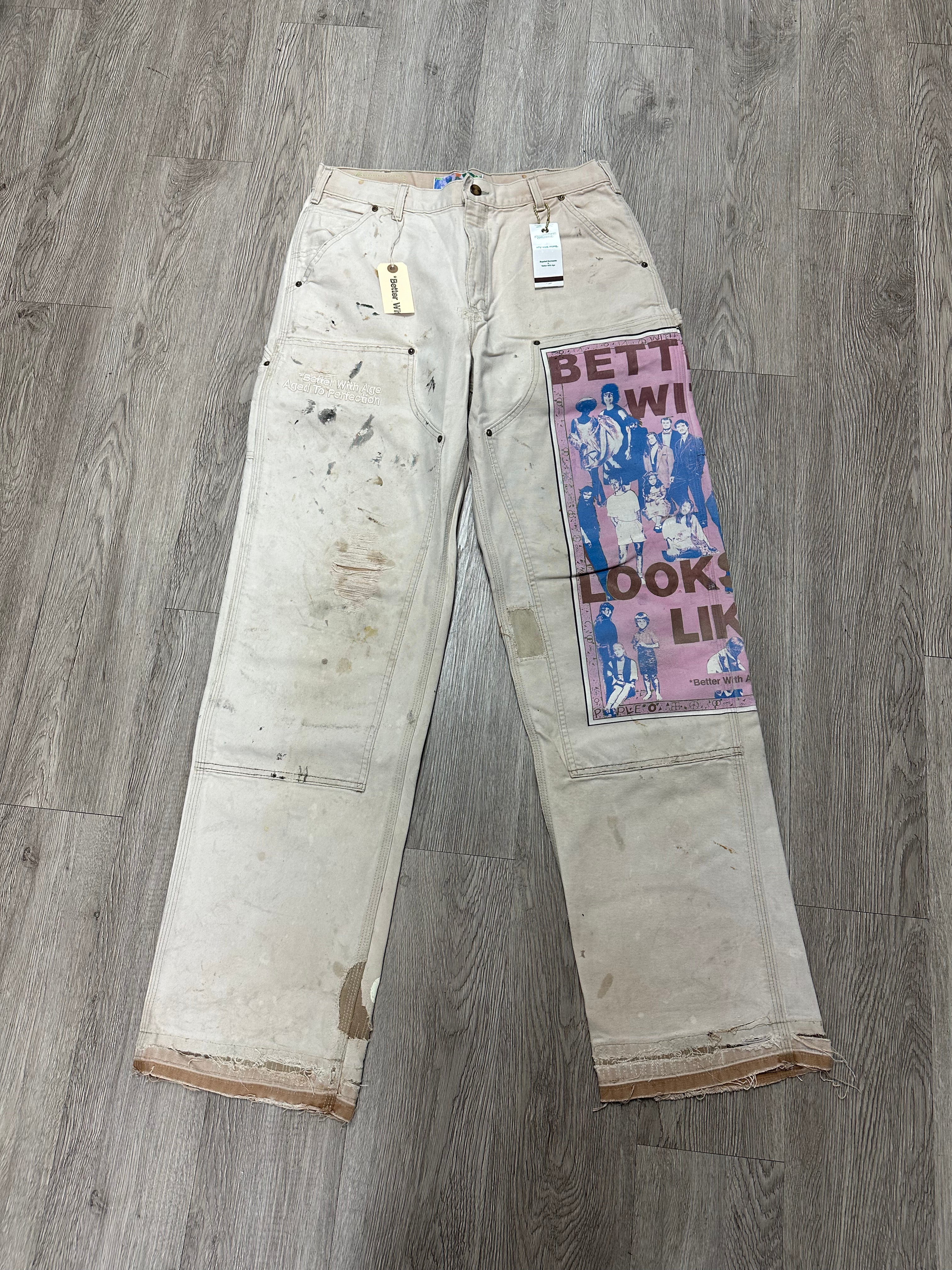 Better with Age "Looks Like You" Cream Jeans