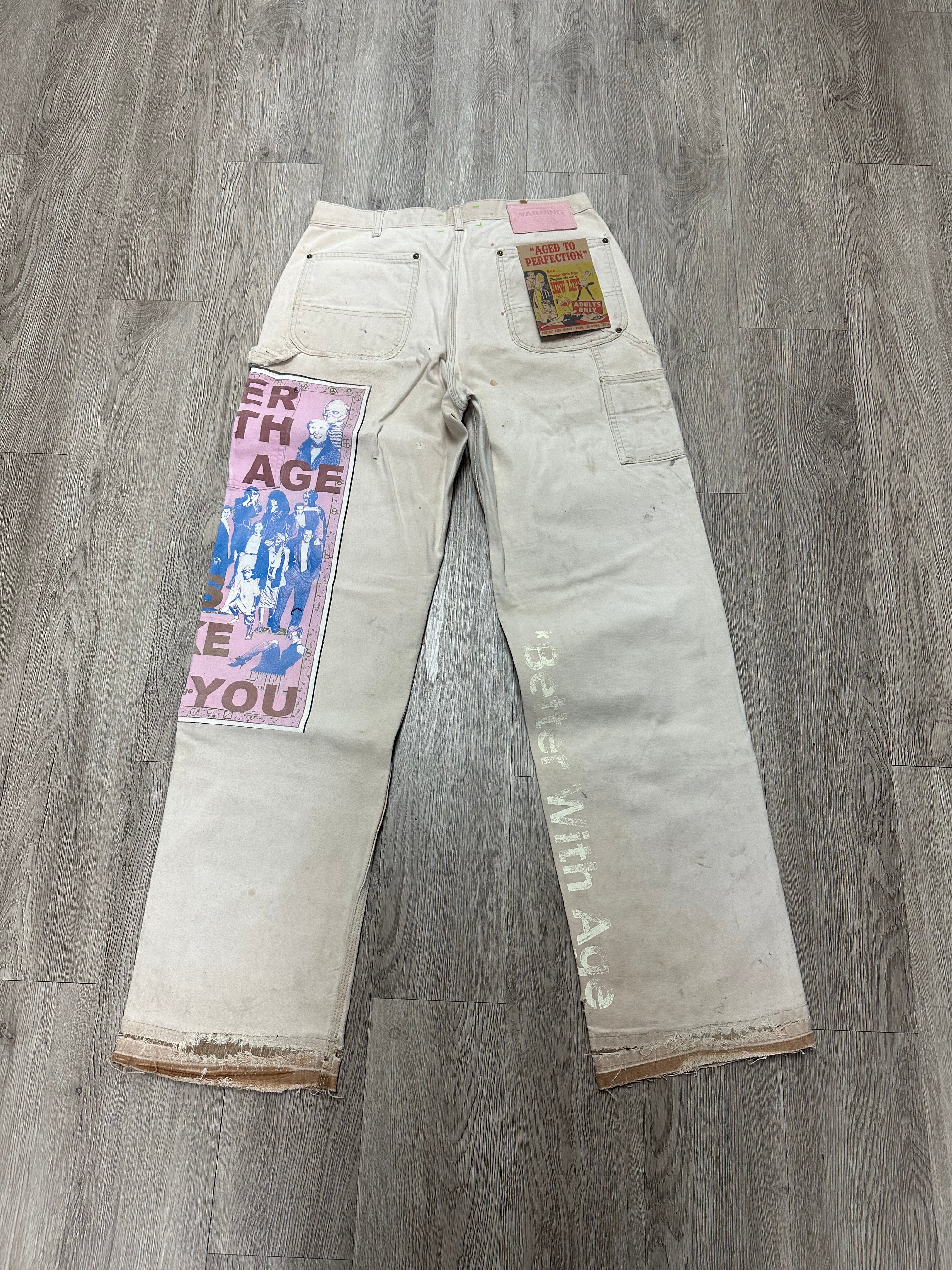 Better with Age "Looks Like You" Cream Jeans