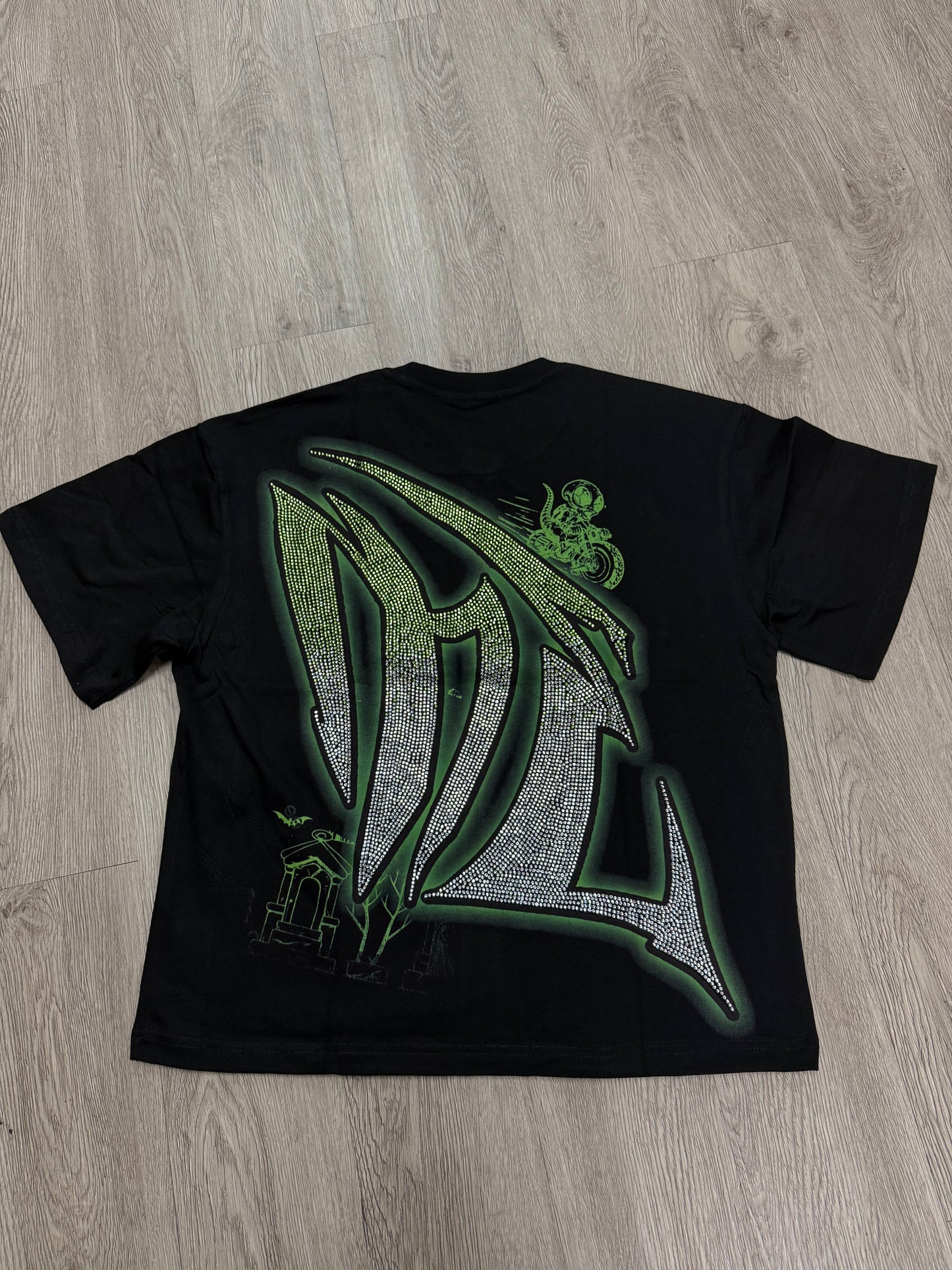Mixed Emotion Goblin Rhinestone Tee