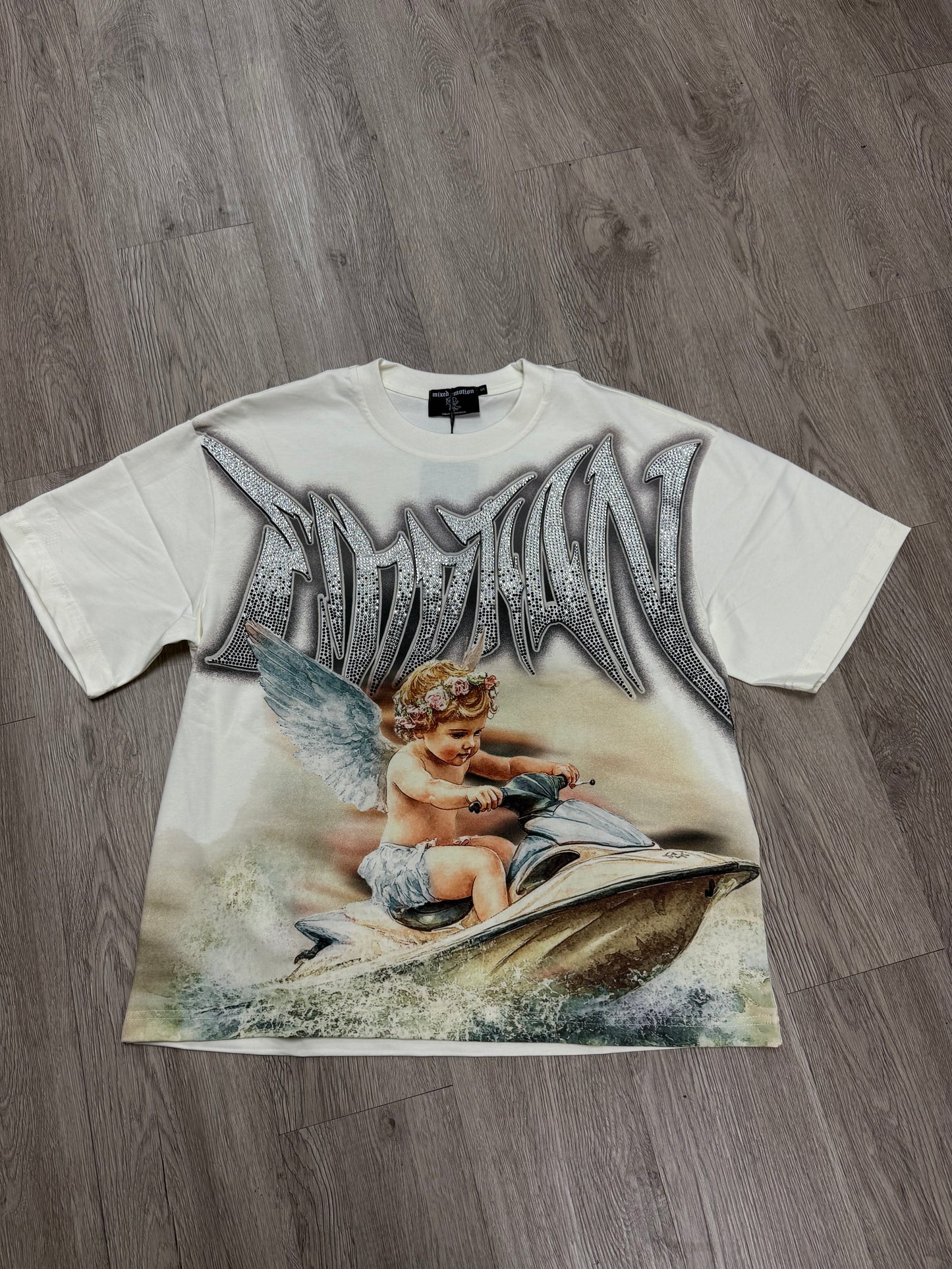Mixed Emotion "Jetski" Rhinestone Tee