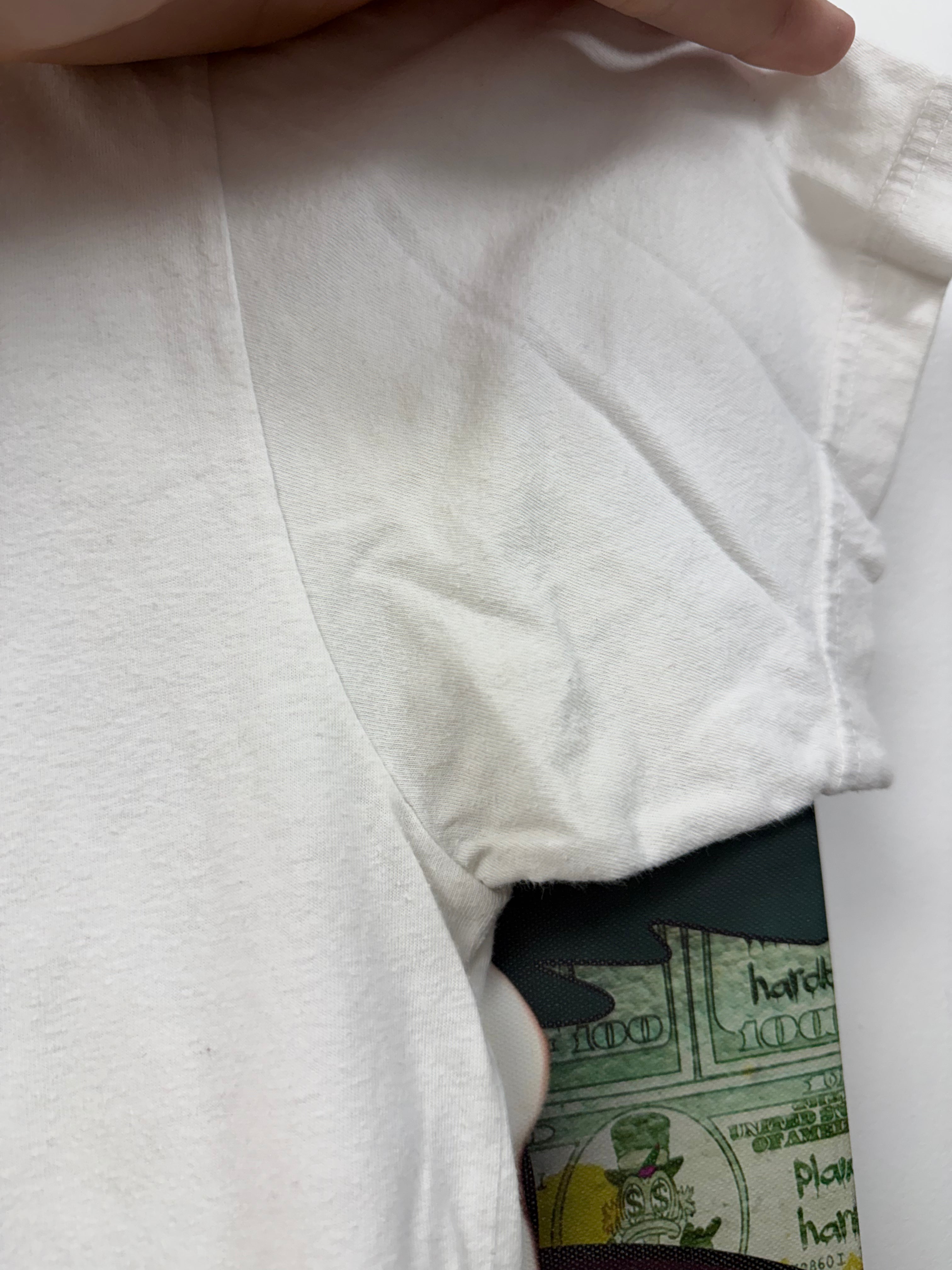 Chrome Hearts White Blue Triple Cross Tee