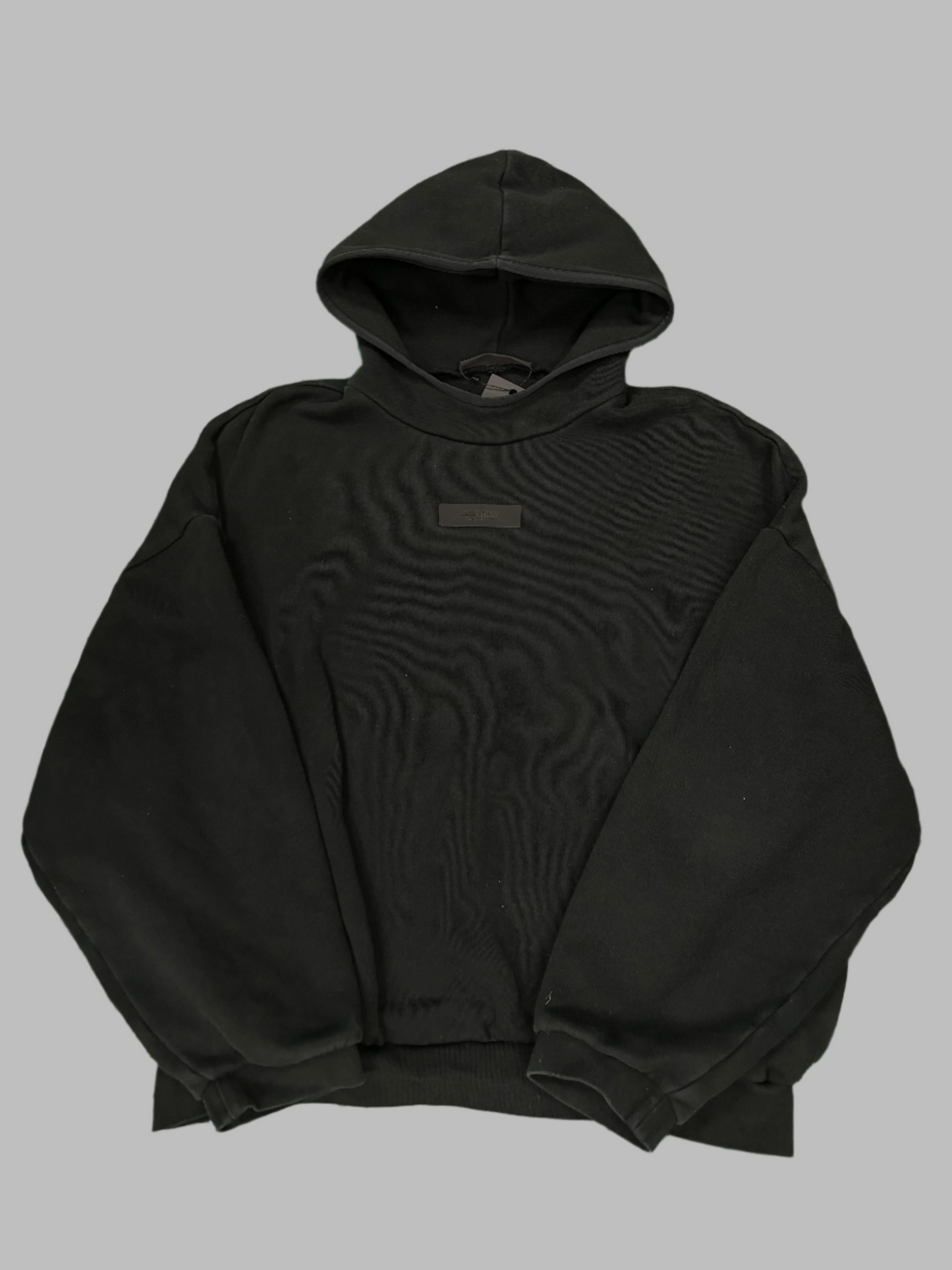 Essentials Jet Black Hoodie