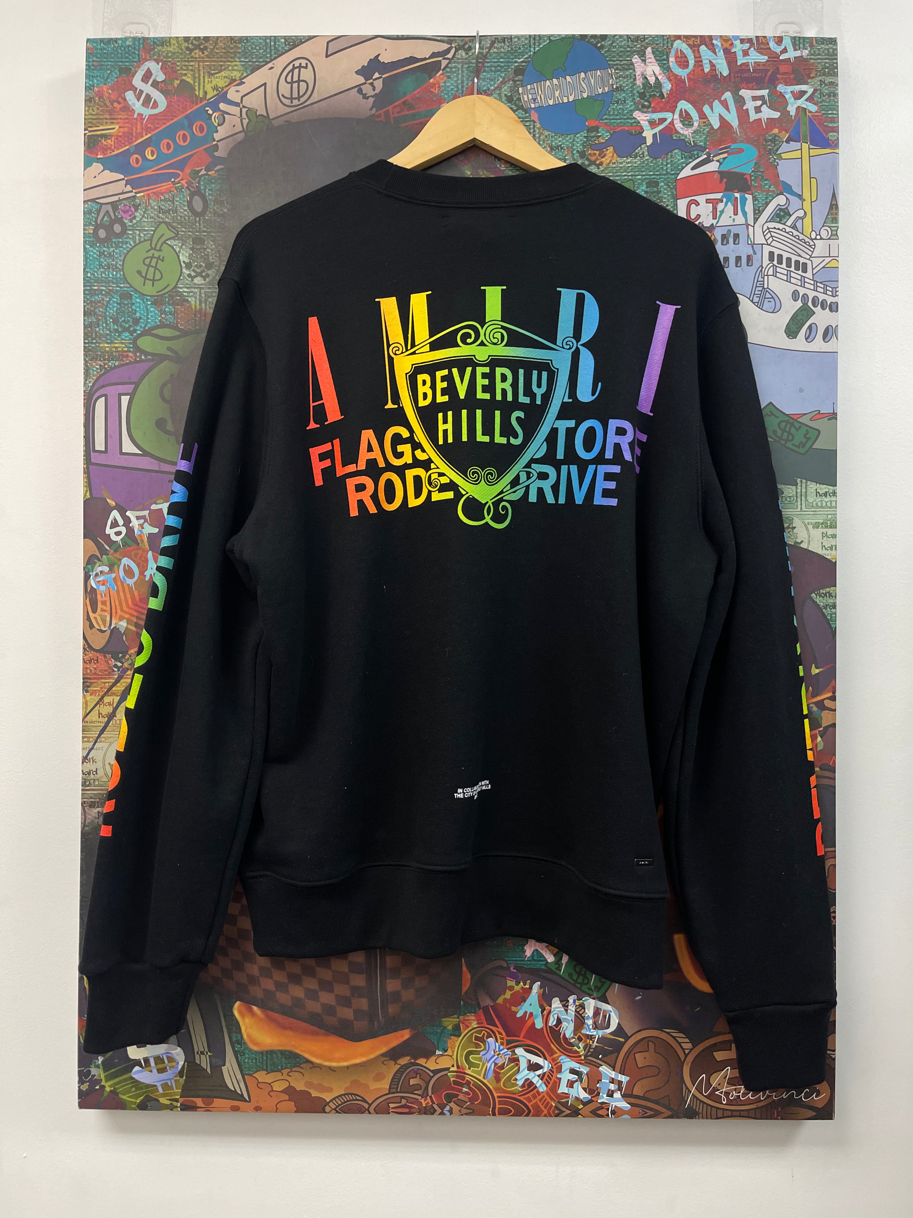 Amiri Multi Color Rodeo Drive Crewneck