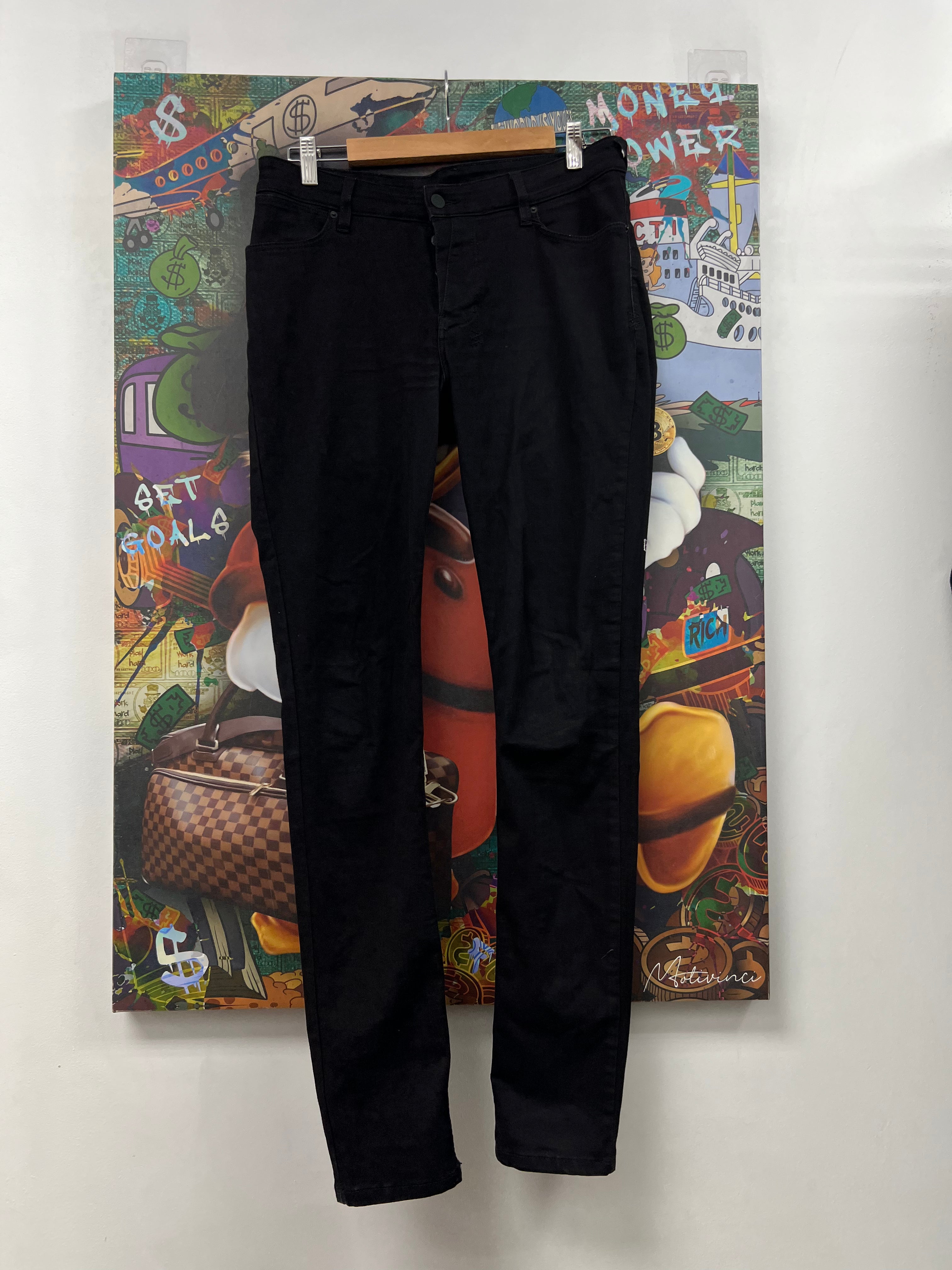 Ksubi Black Plain Jeans