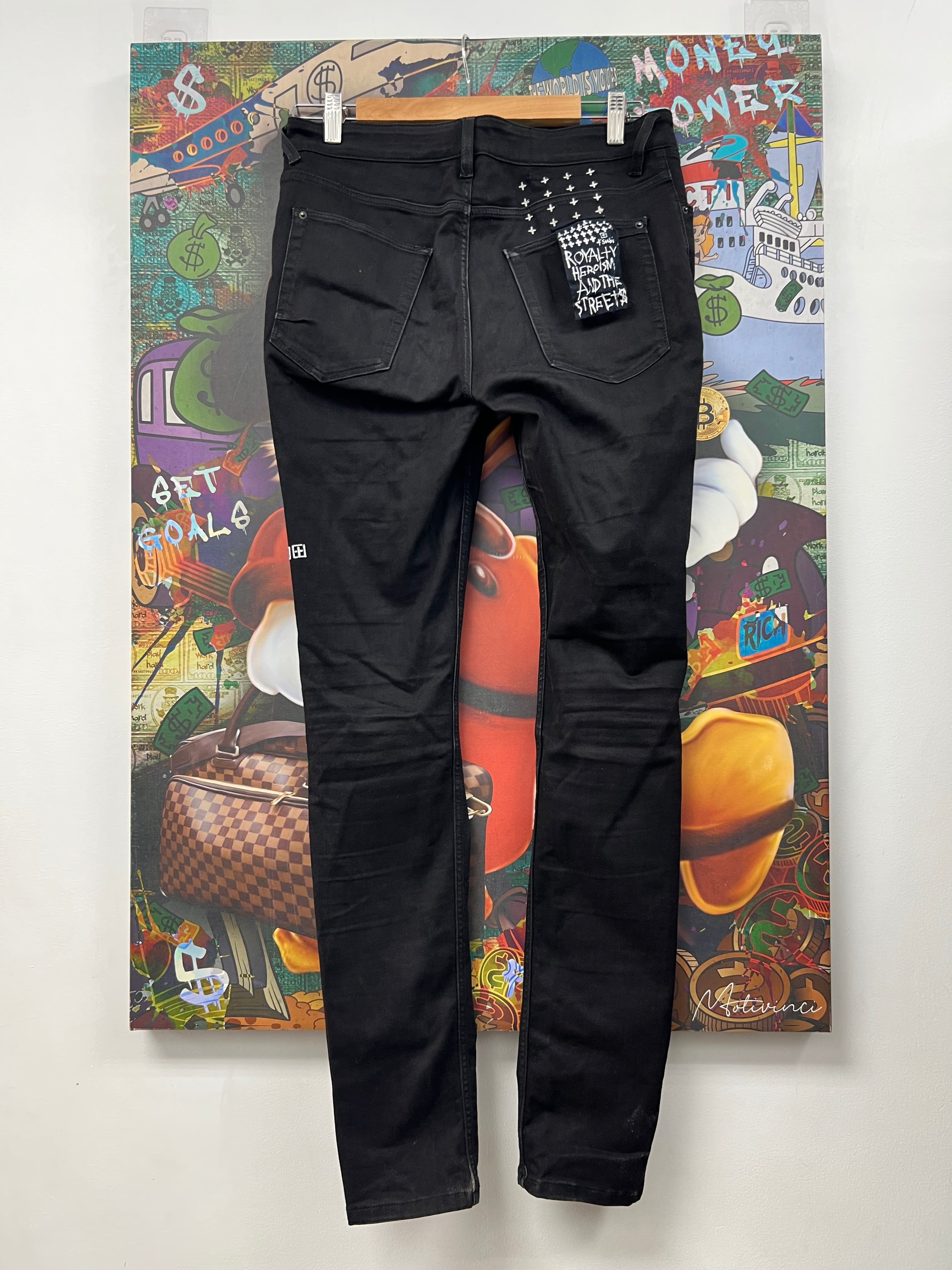 Ksubi Black Plain Jeans