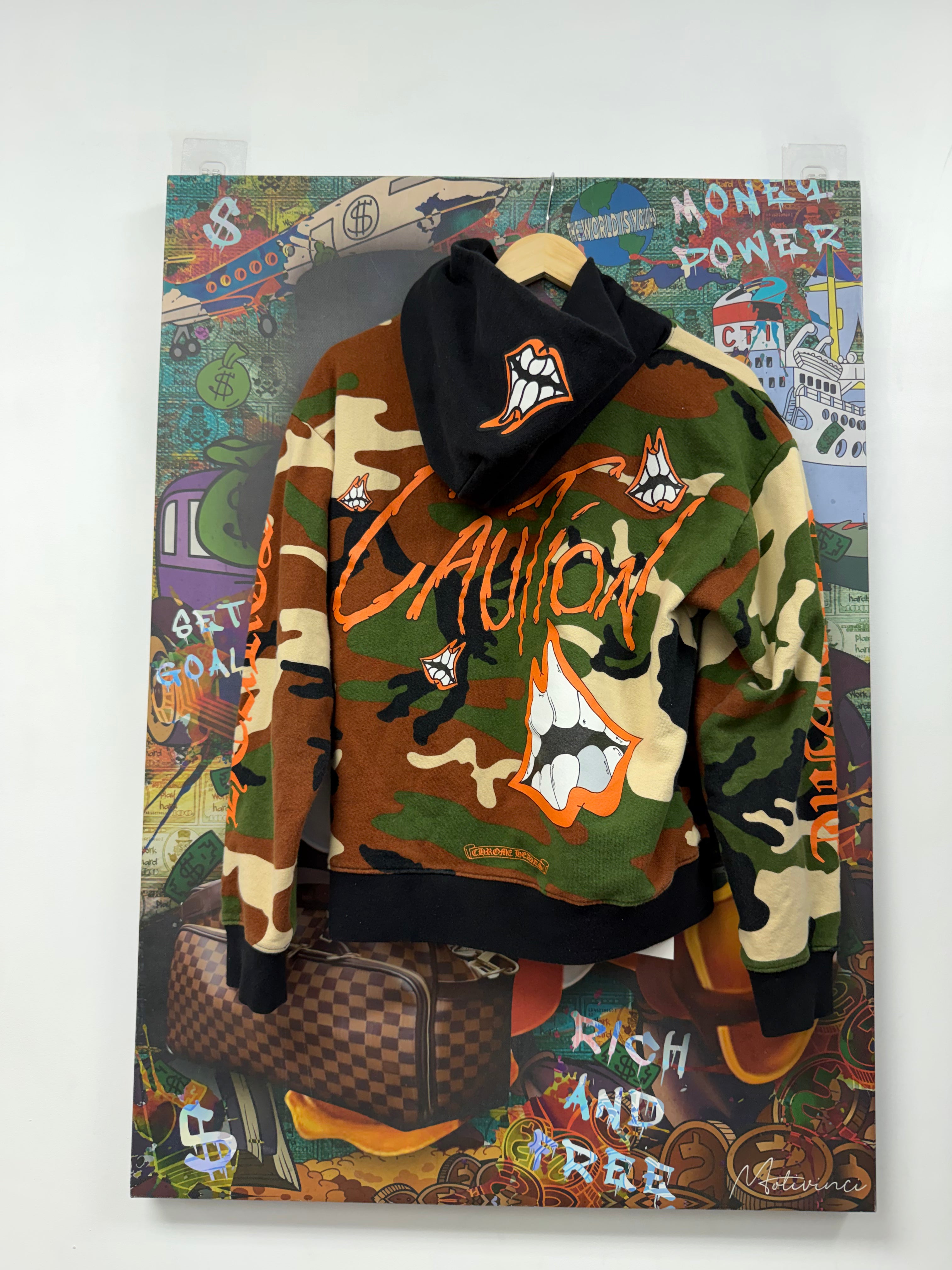 Chrome Hearts Matty Boy Caution Hoodie