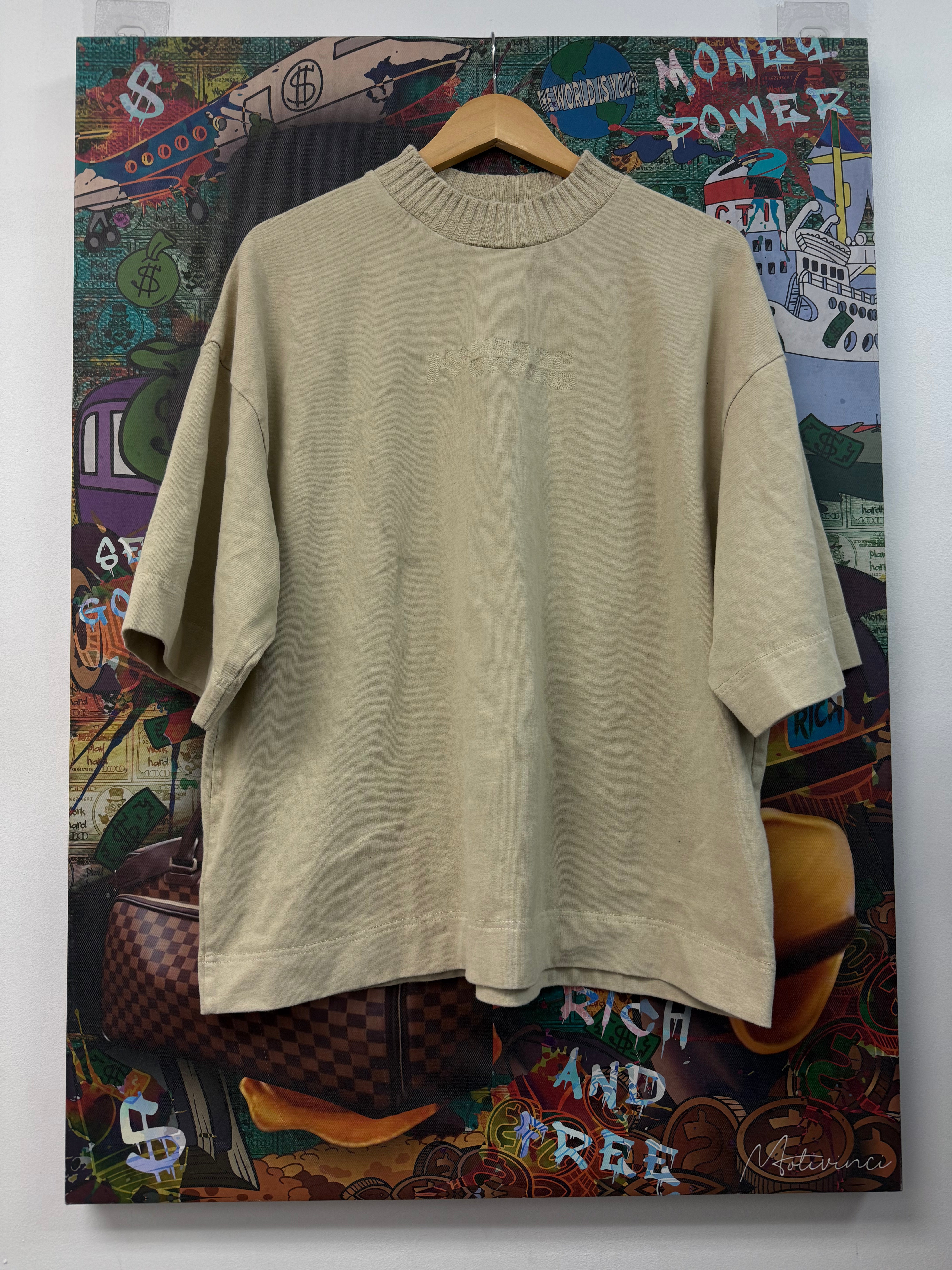 House of Errors Small Logo Tan Tee