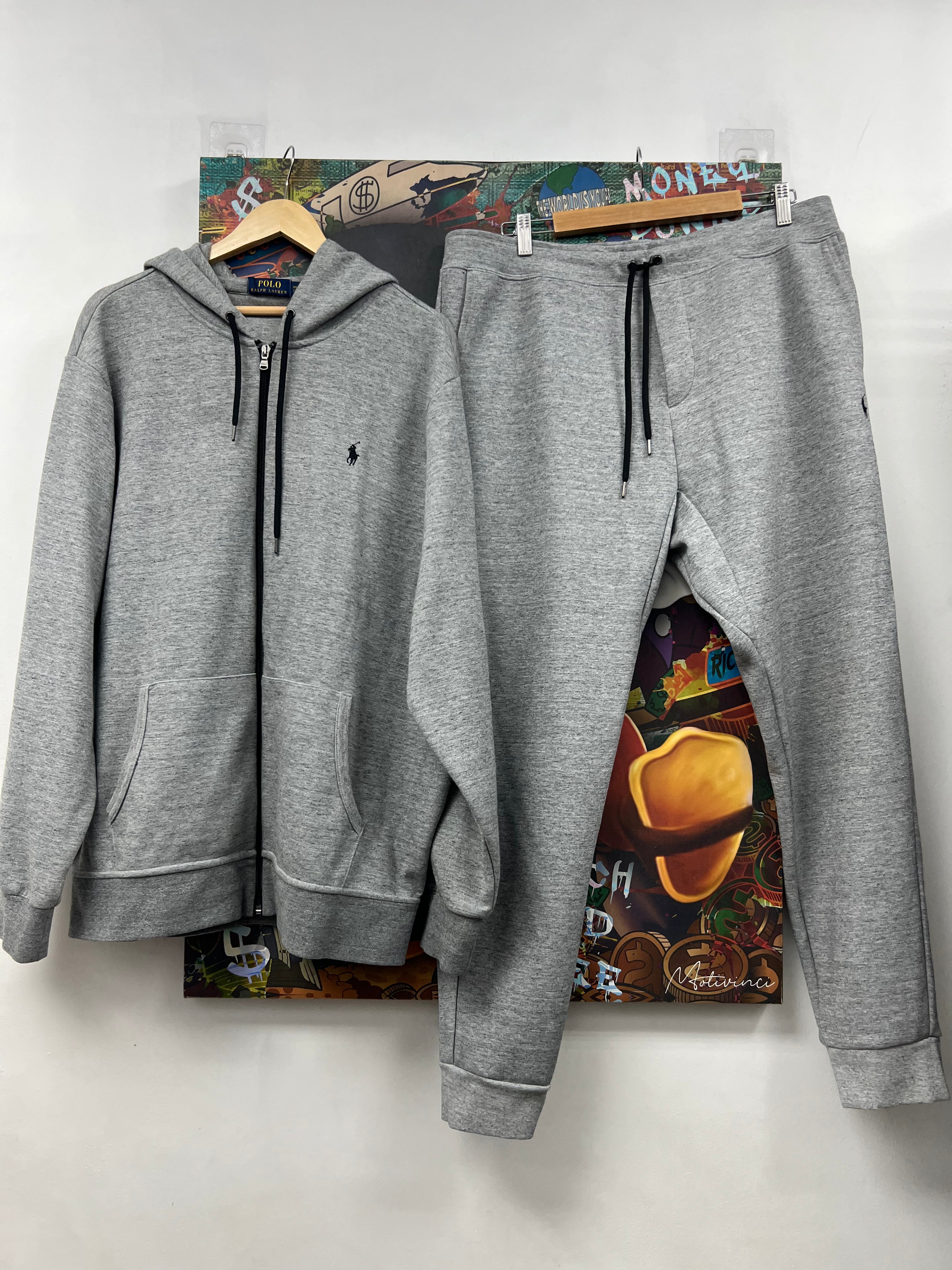 Polo Grey Tech Sweatsuit