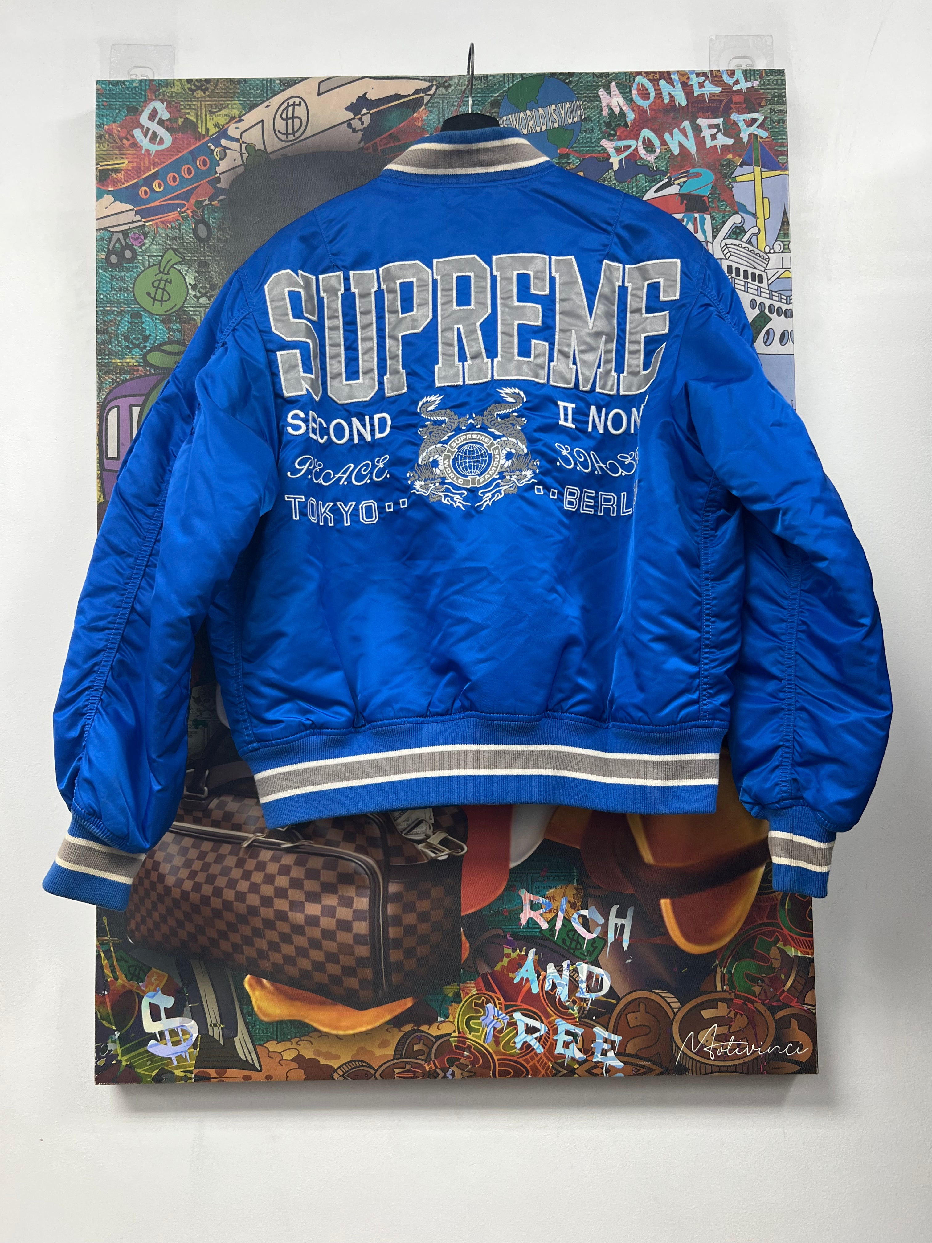 Supreme Blue Second To None Jacket