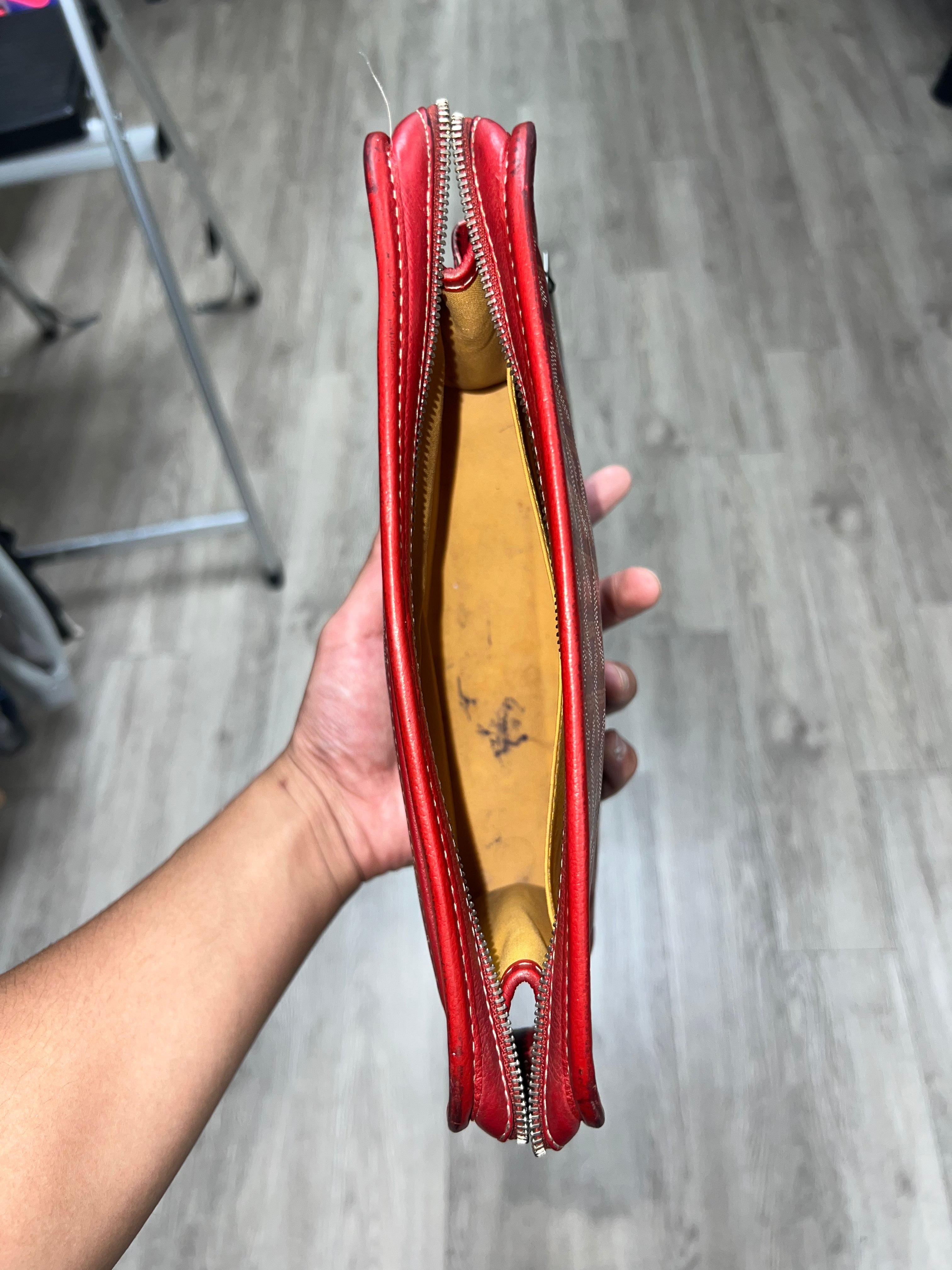 Goyard Red Jouvence Bag