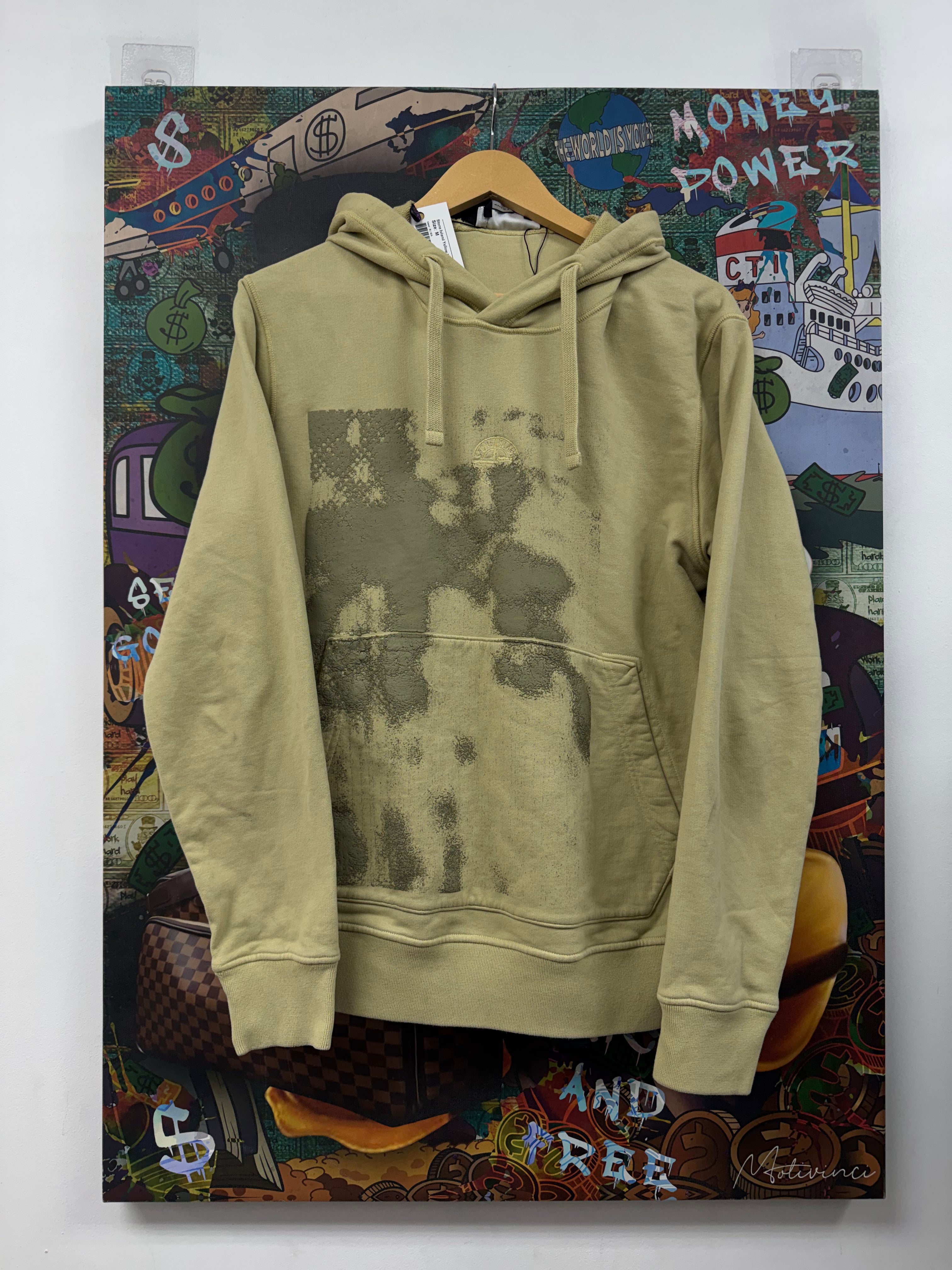 Stone Island Yellow Mud Hoodie