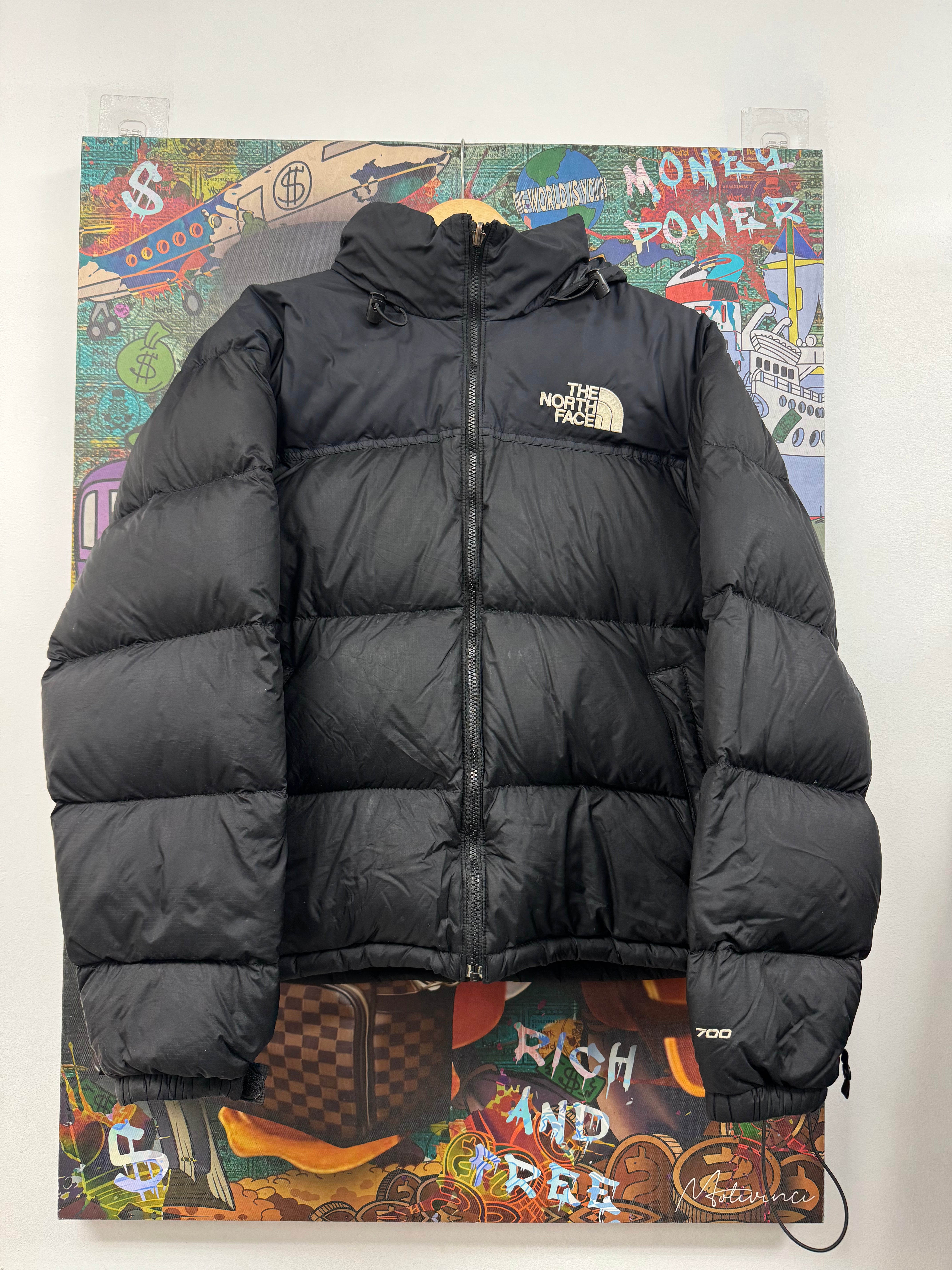 The North Face Black Nuptuse 700 Jacket
