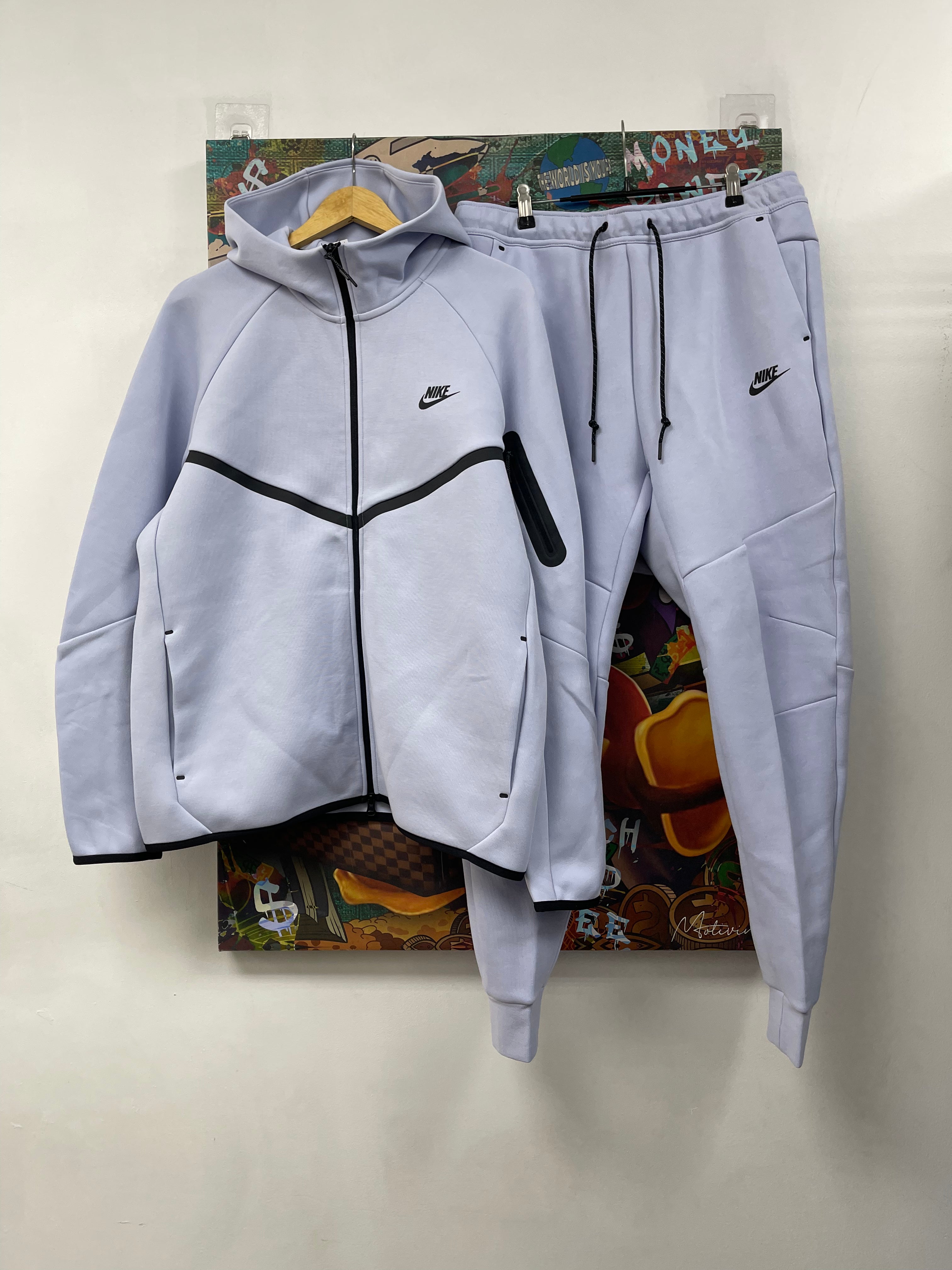 Nike Lilac Tech Sweatsuit