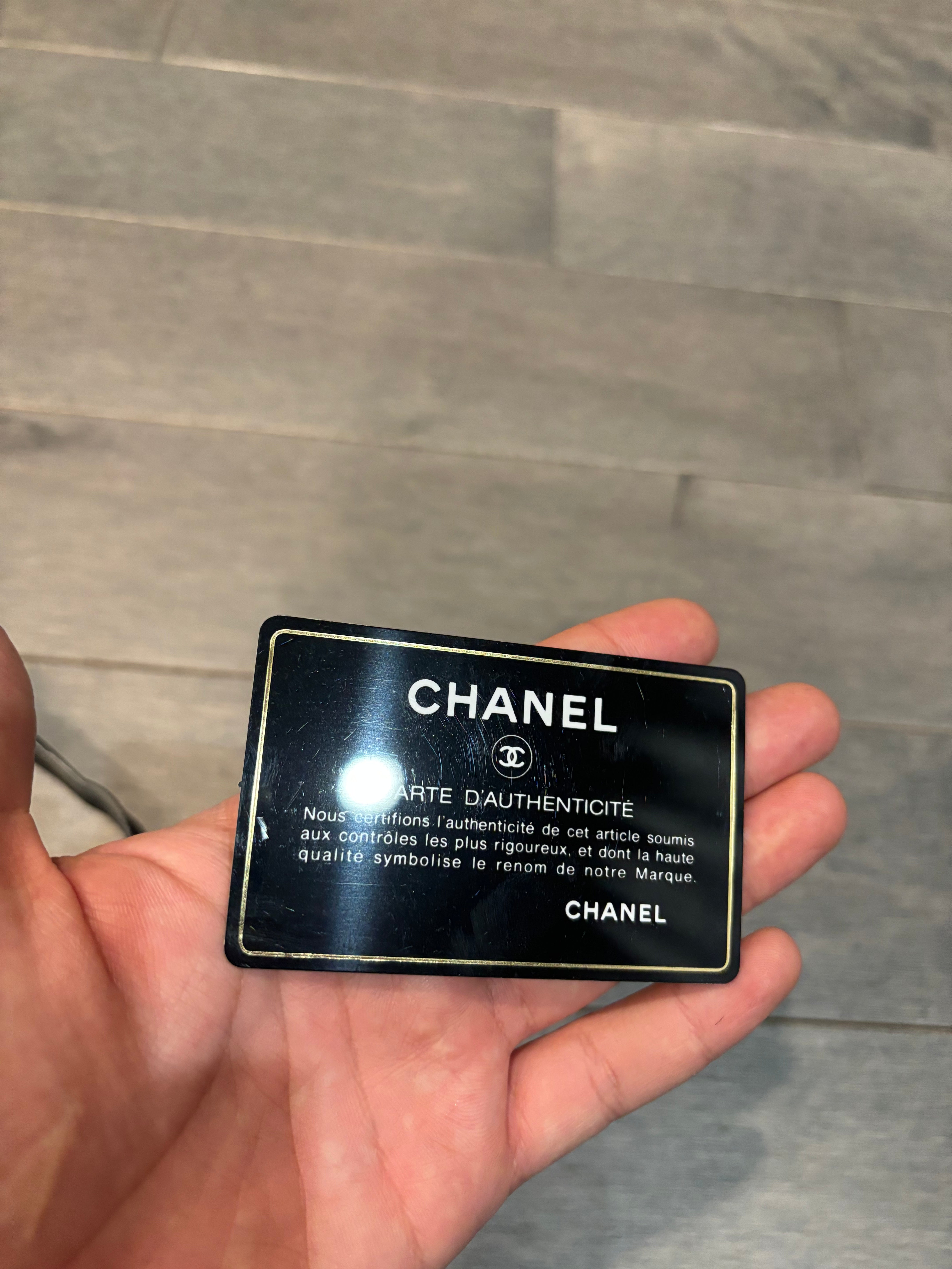 Chanel Uniform Bag Black Used OS N/A