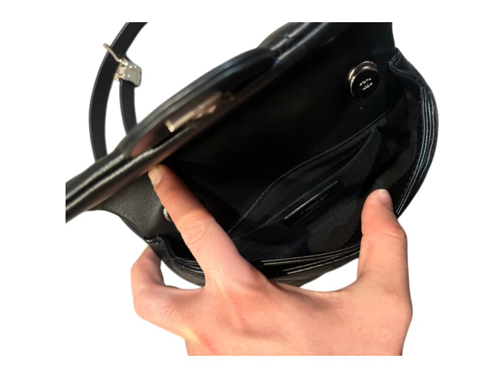 Chanel Uniform Black Bag