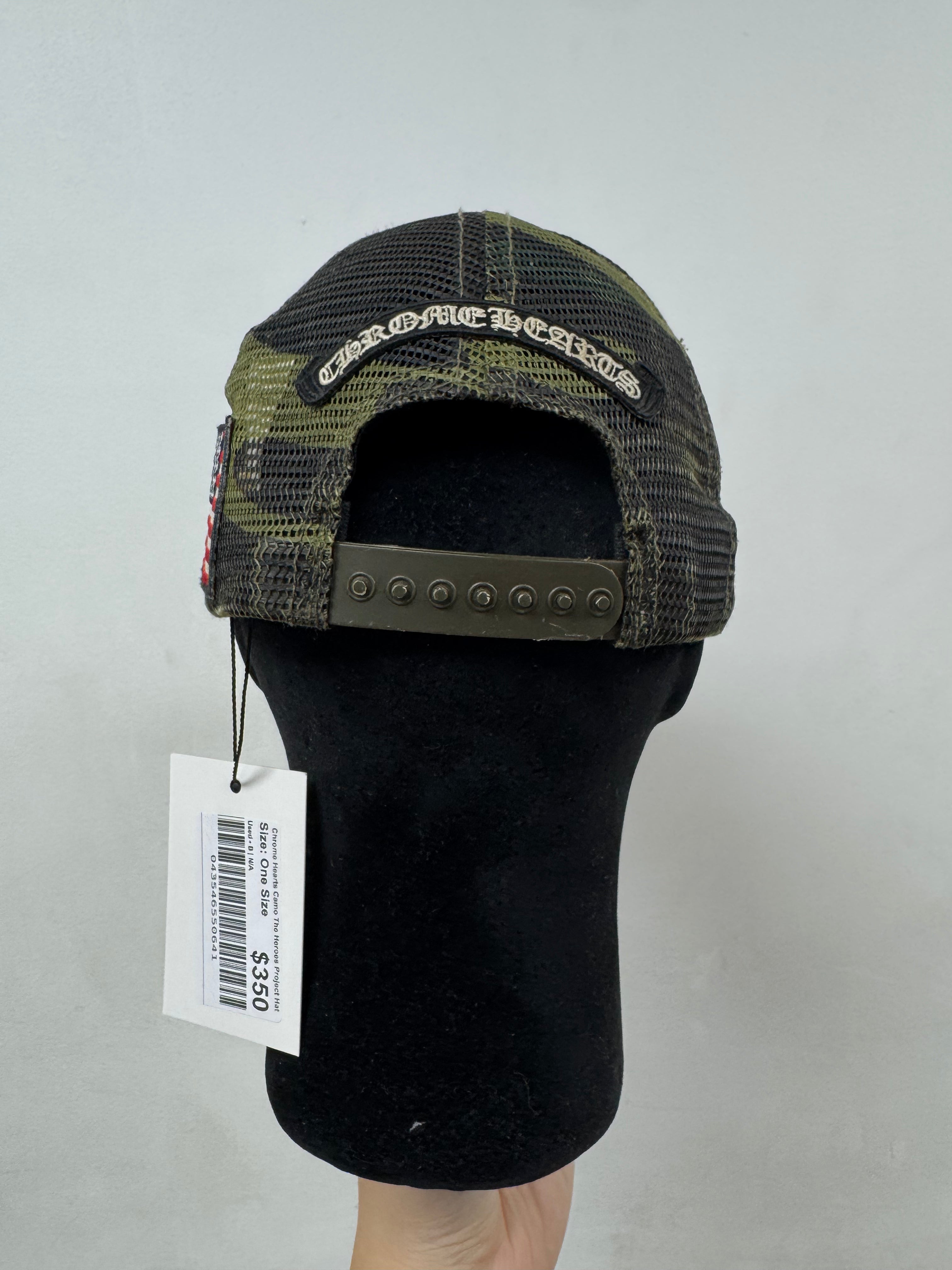 Chrome Hearts Camo The Heroes Project Hat