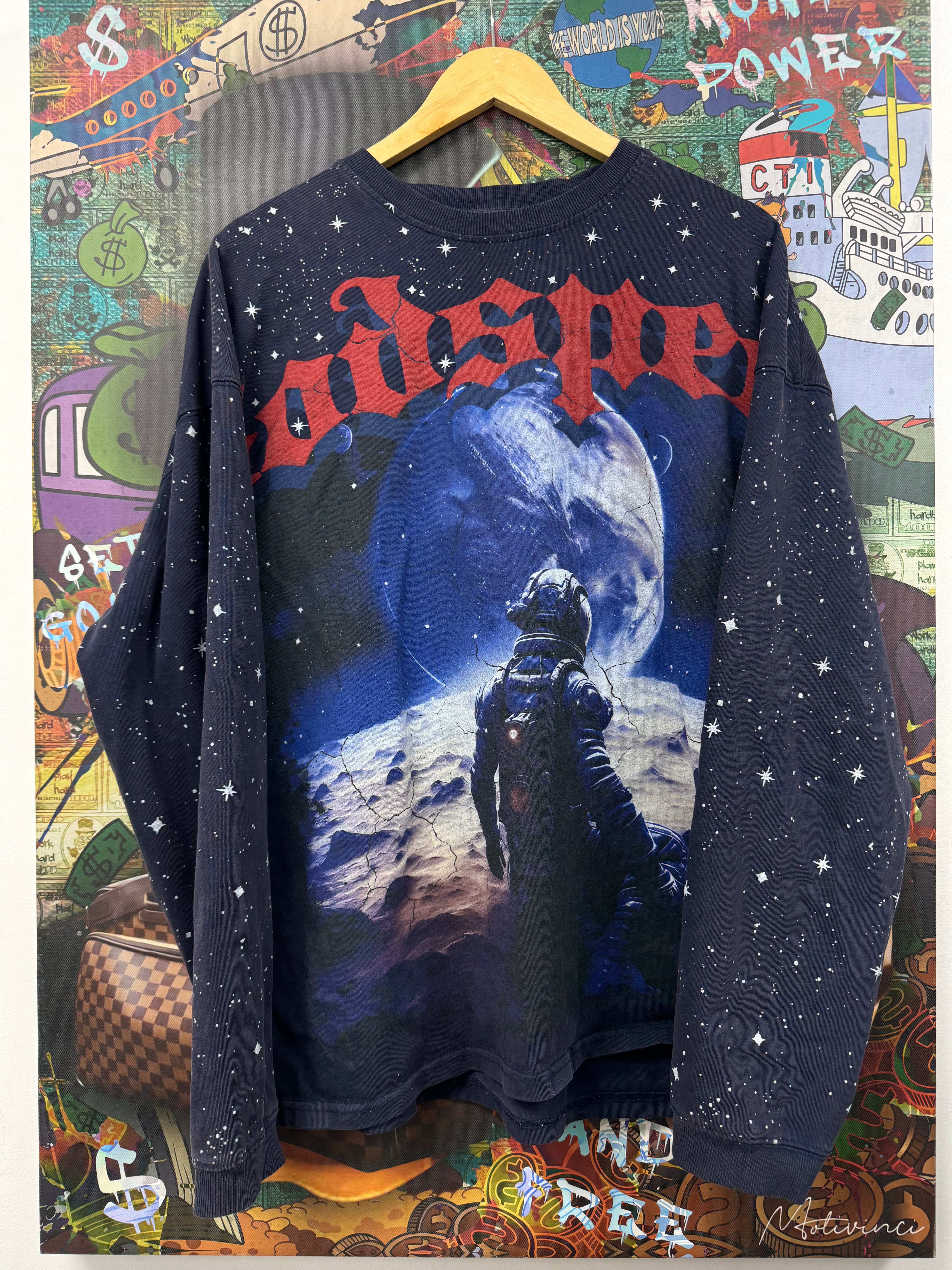 Godspeed No Looking Back Navy Long Sleeve