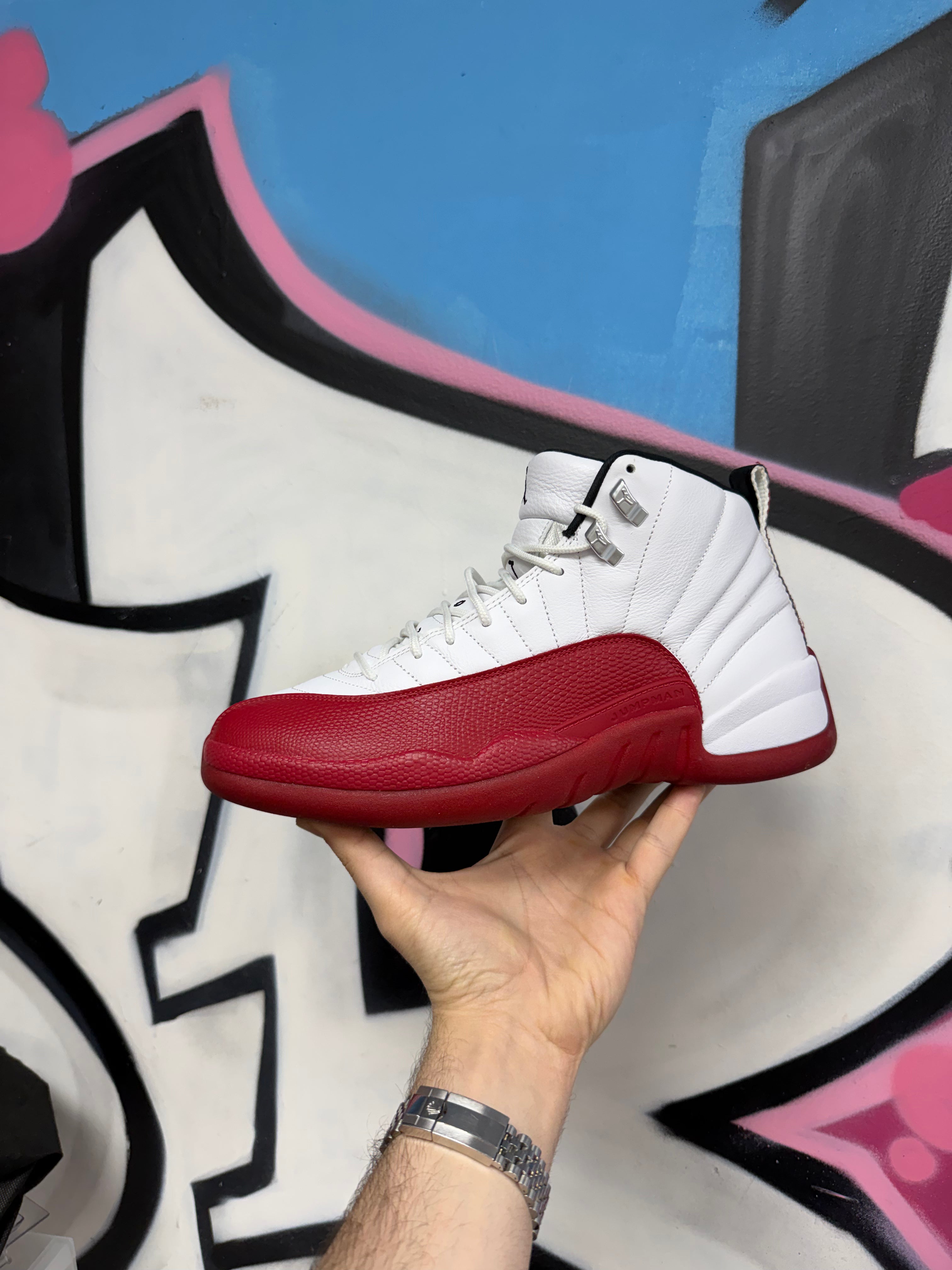Jordan 12 Cherry Sneakers