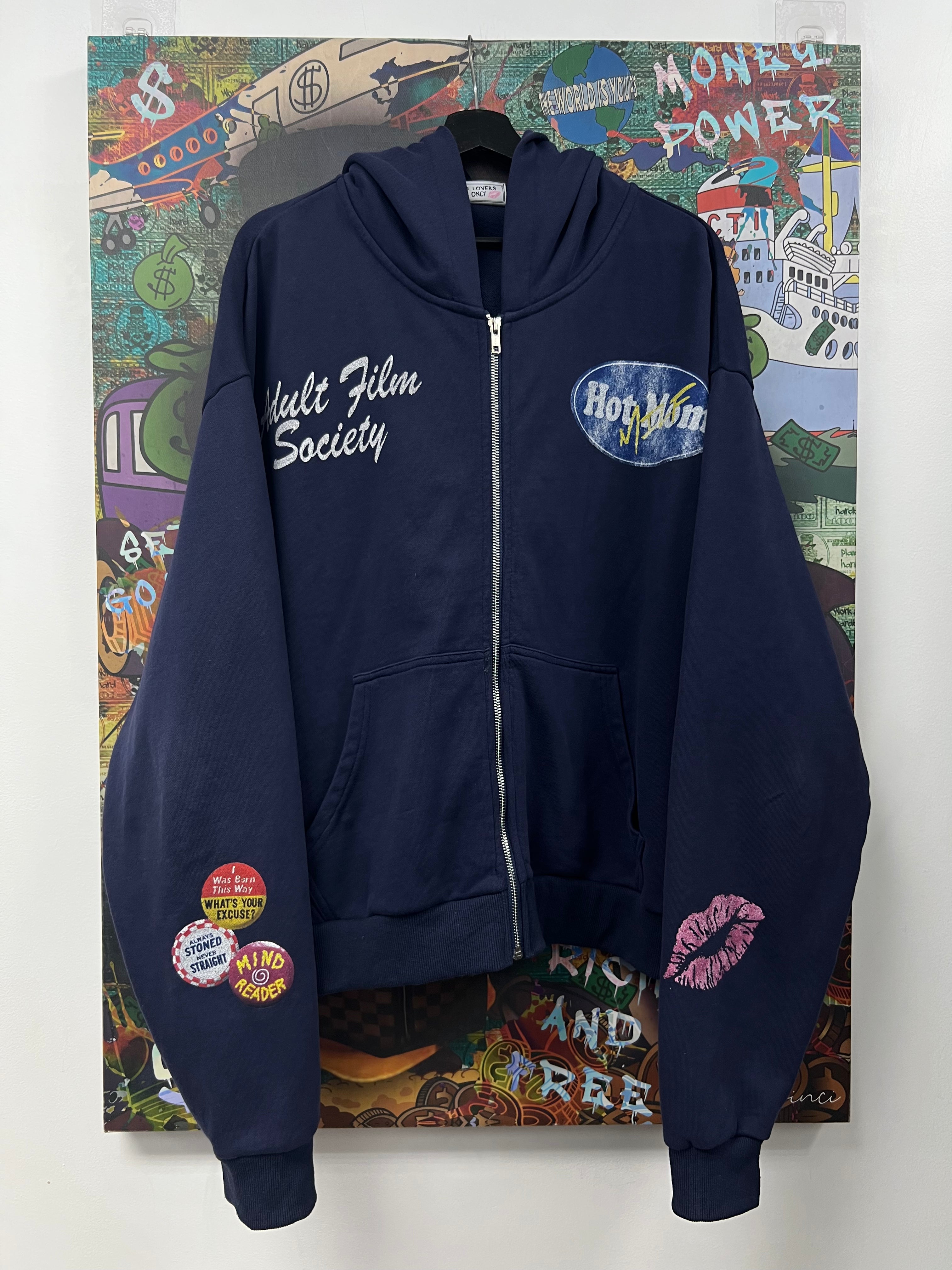 Adult Film Society Navy Sweatsuit