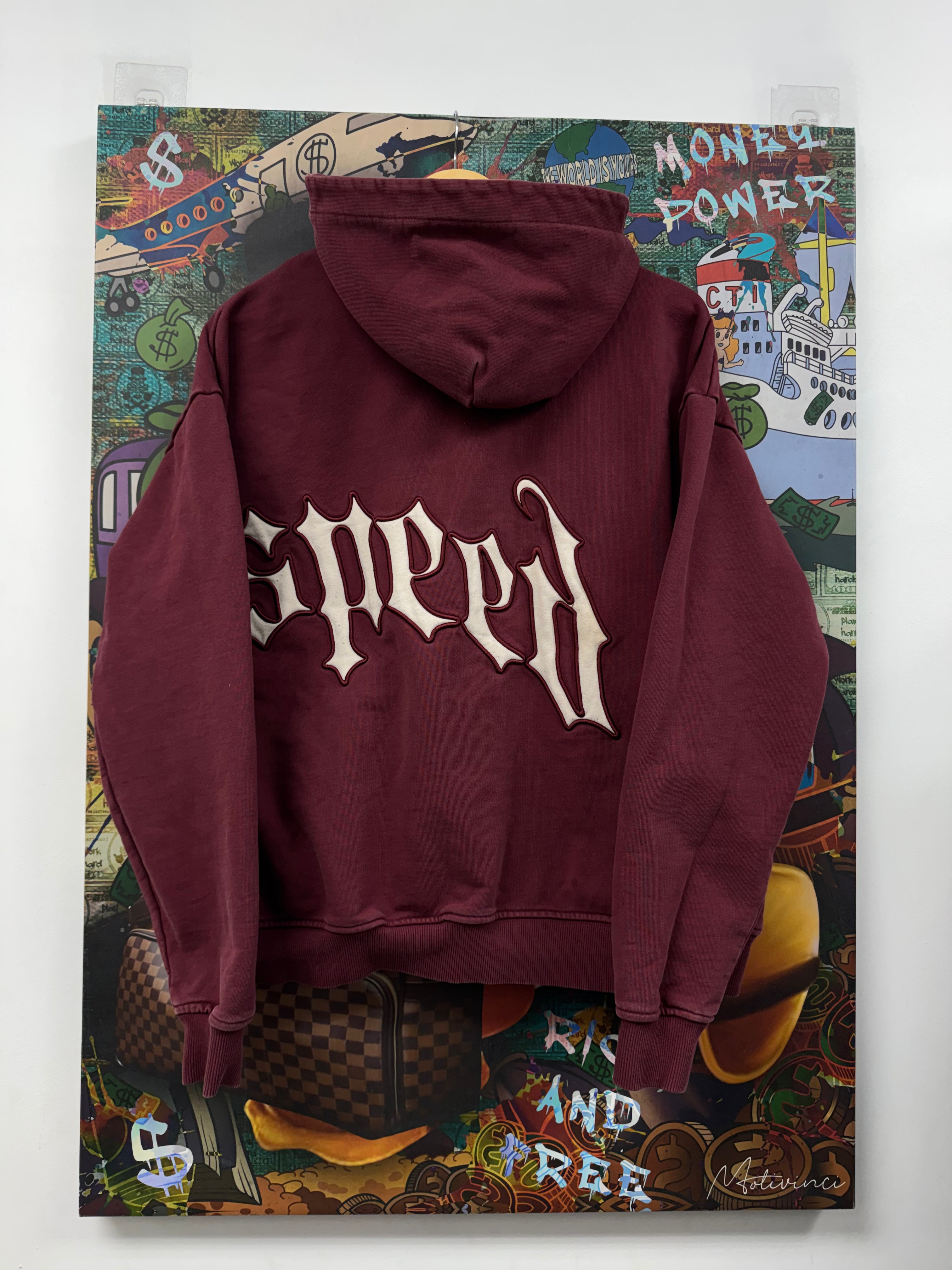 Godspeed Burgundy OG Zip Up Hoodie