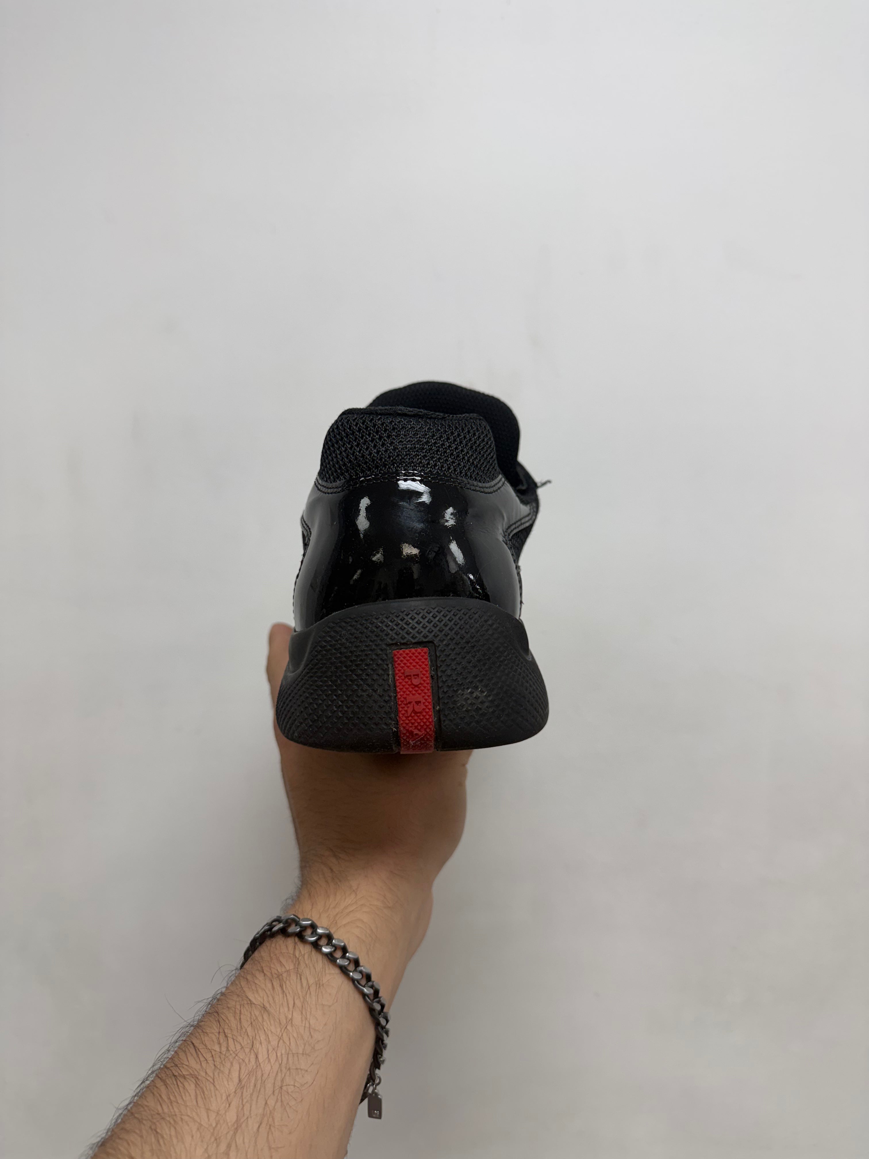 Prada Black Cups Sneakers