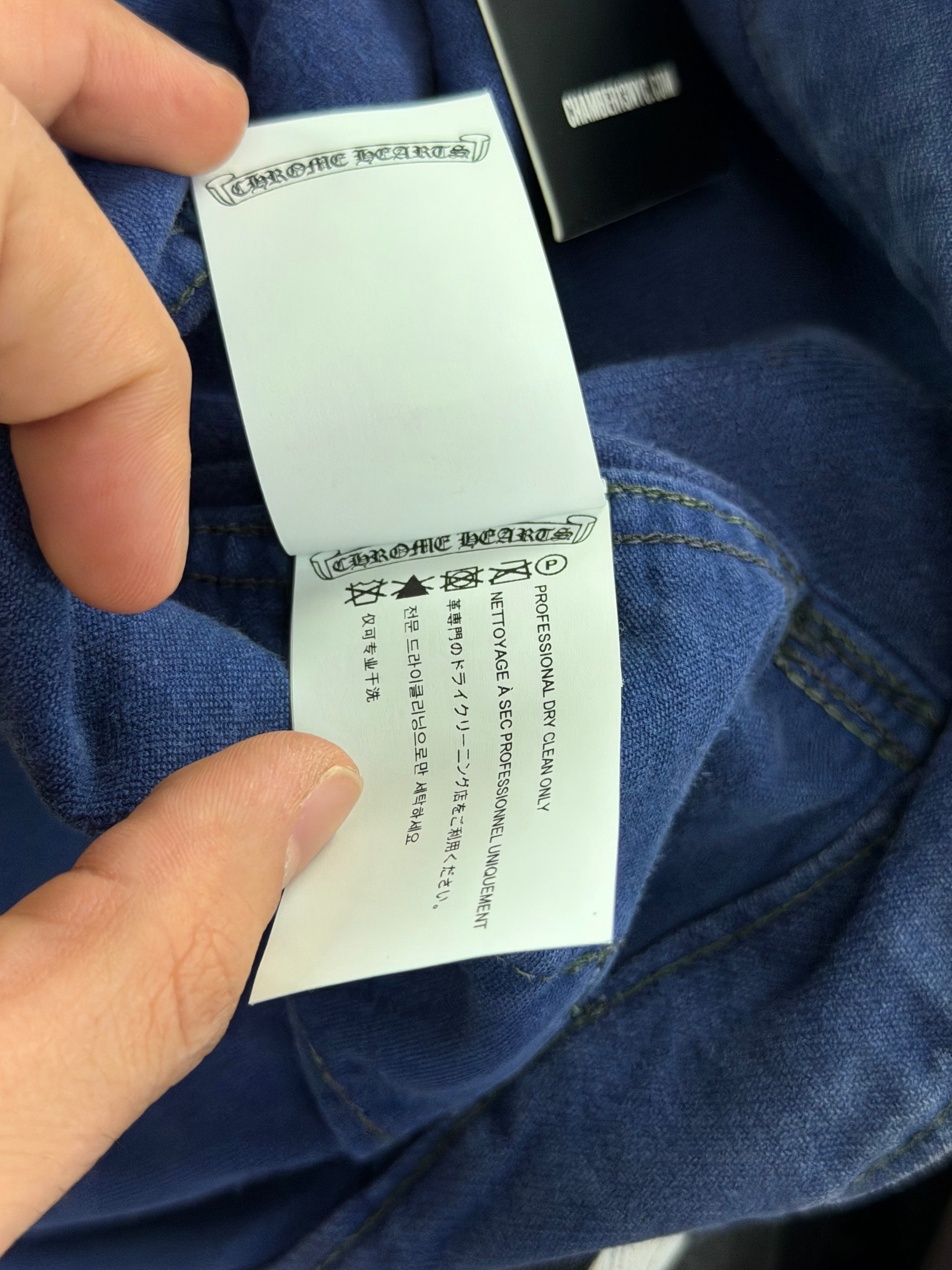 Chrome Hearts French Workwear Jeans
