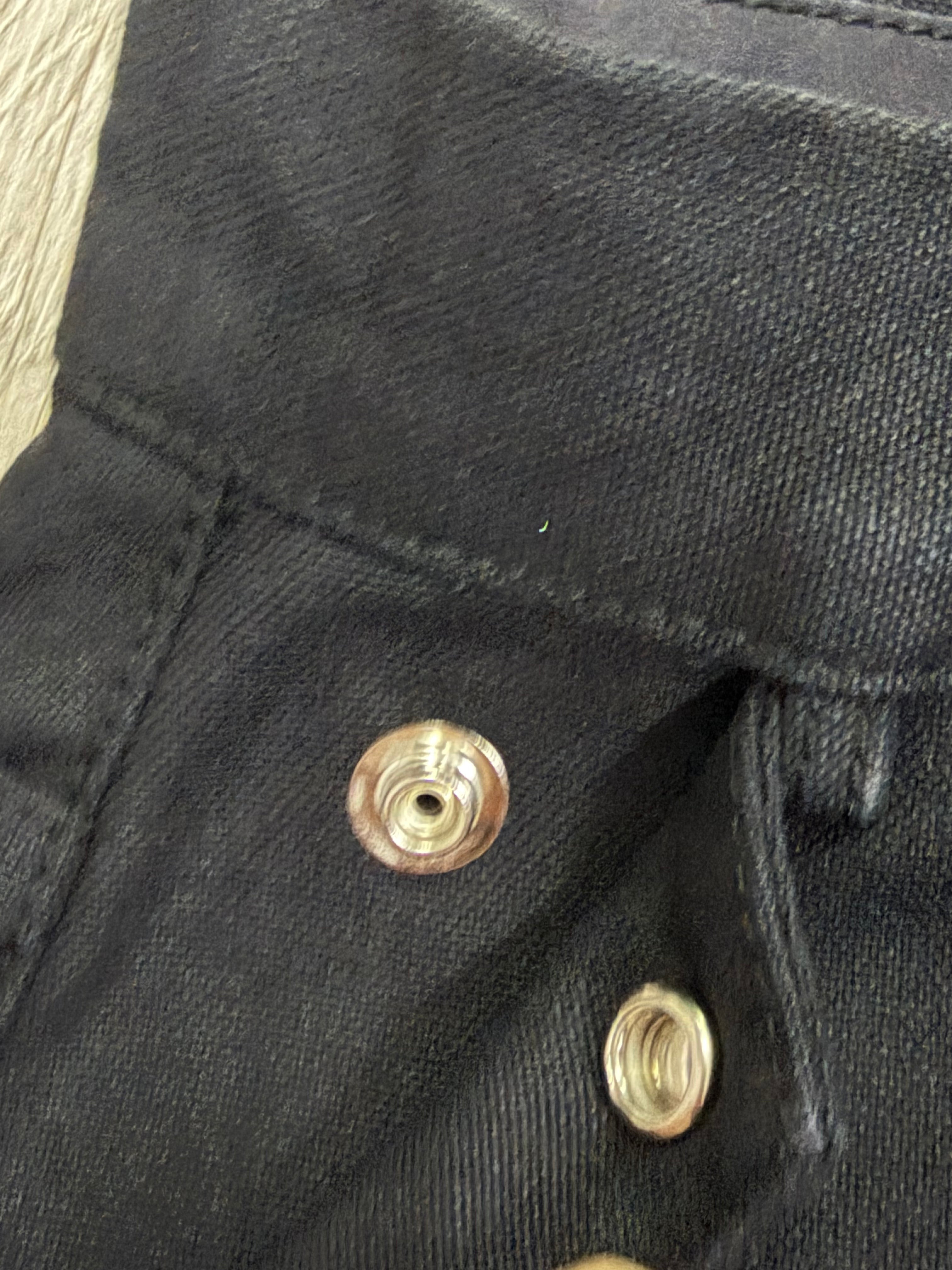 Chrome Hearts Black Back Pocket Flooded Patch Carpenter Jeans