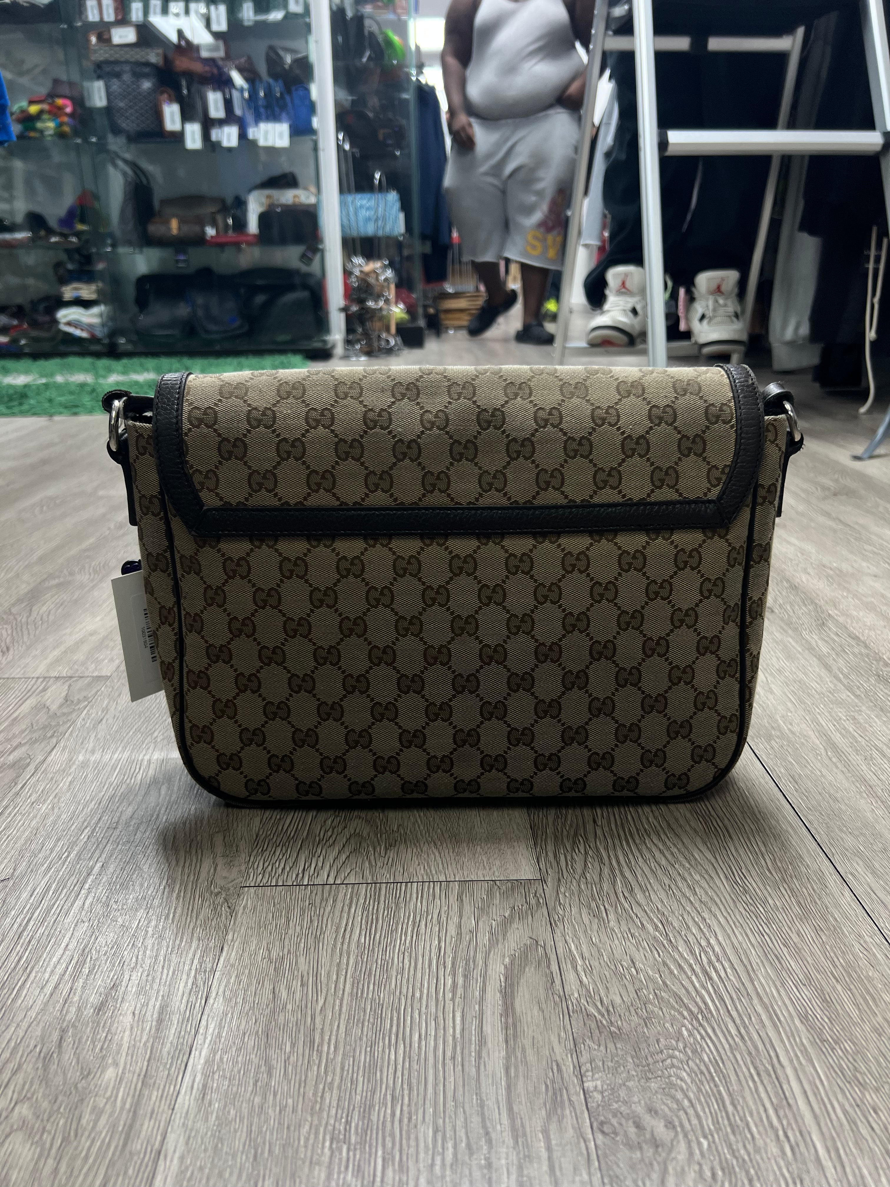 Gucci GG Monogram Messenger Bag