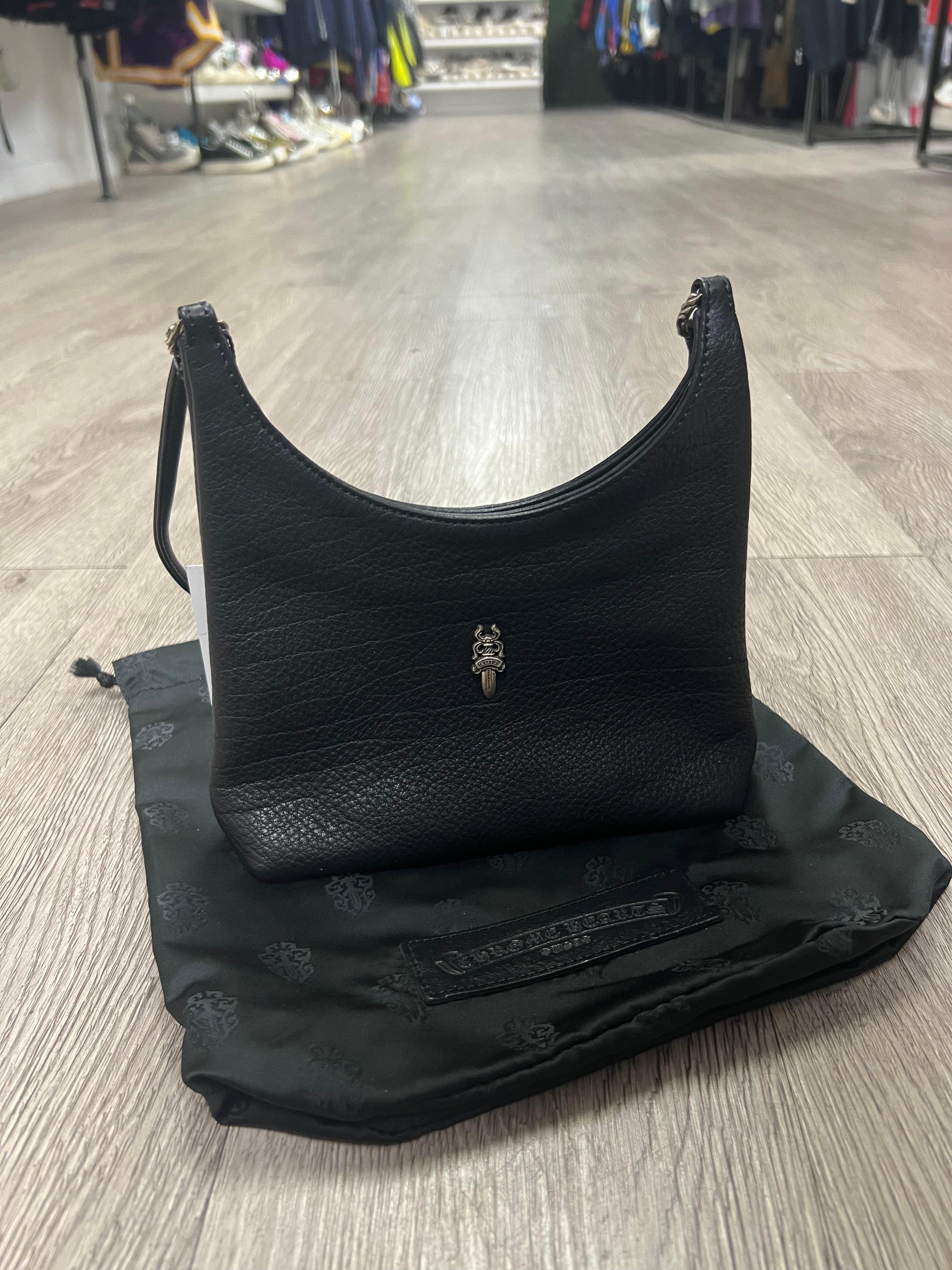 Chrome Hearts Black Viv Bag