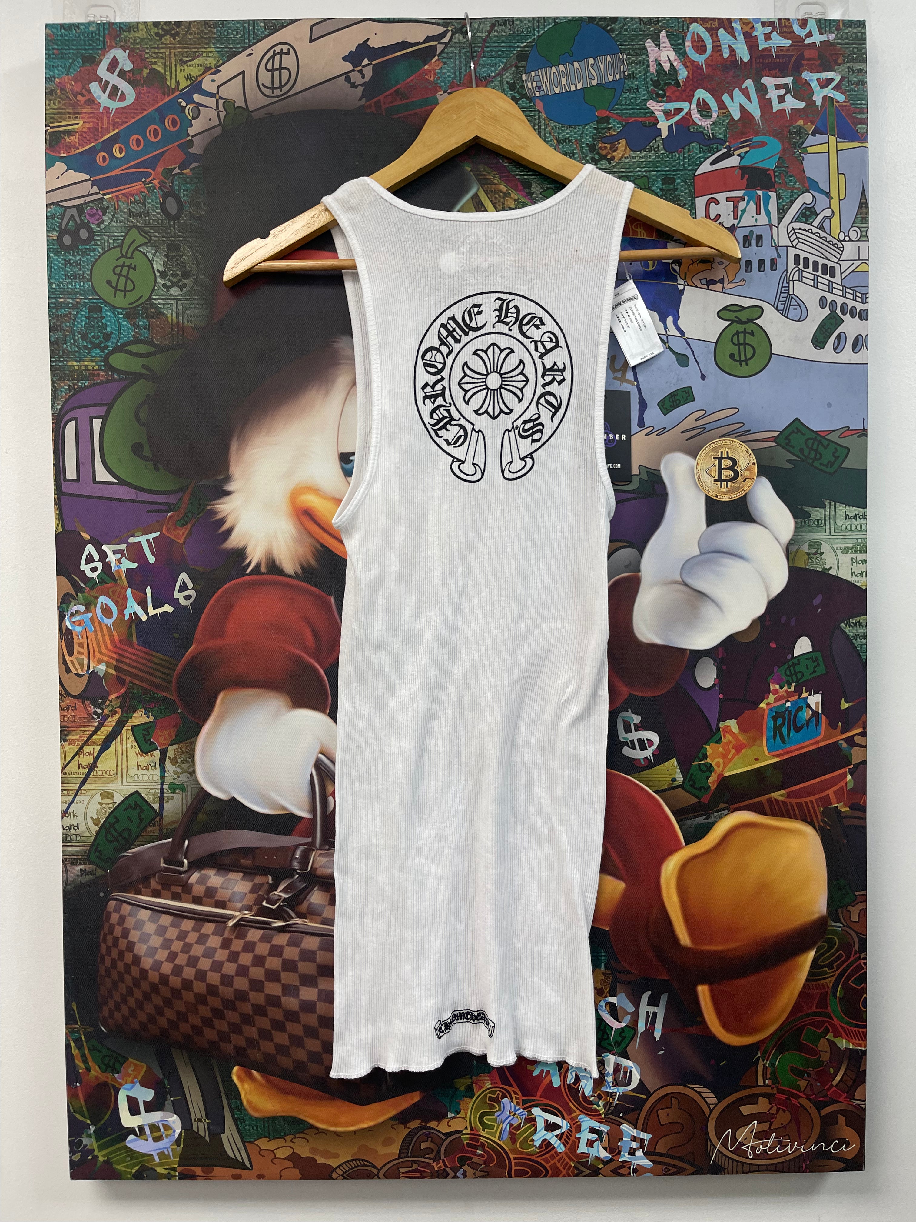 Chrome Hearts Tank Top White Horseshoe Dress