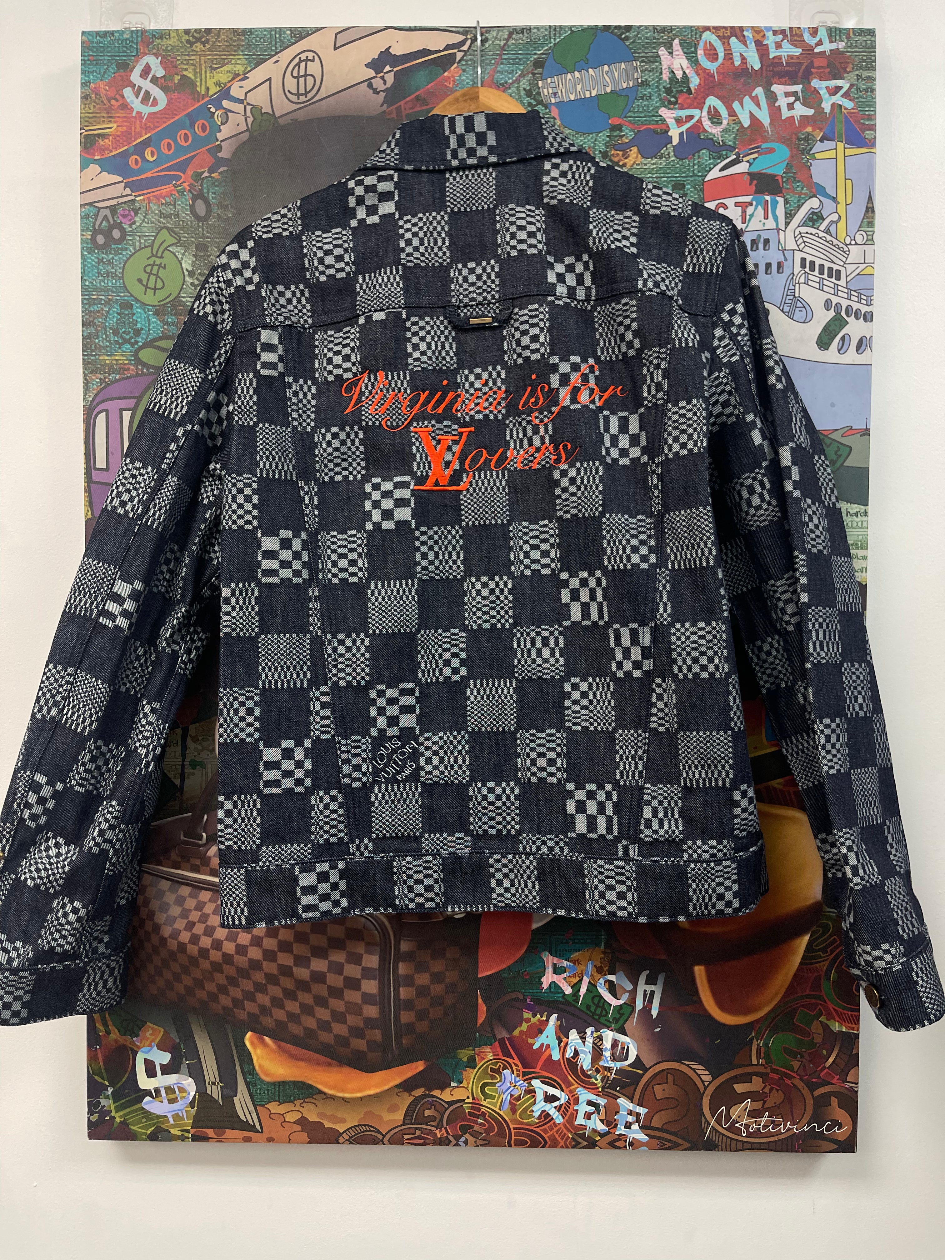 Louis Vuitton Virginia Is For Lovers Denim Jackt Jacket