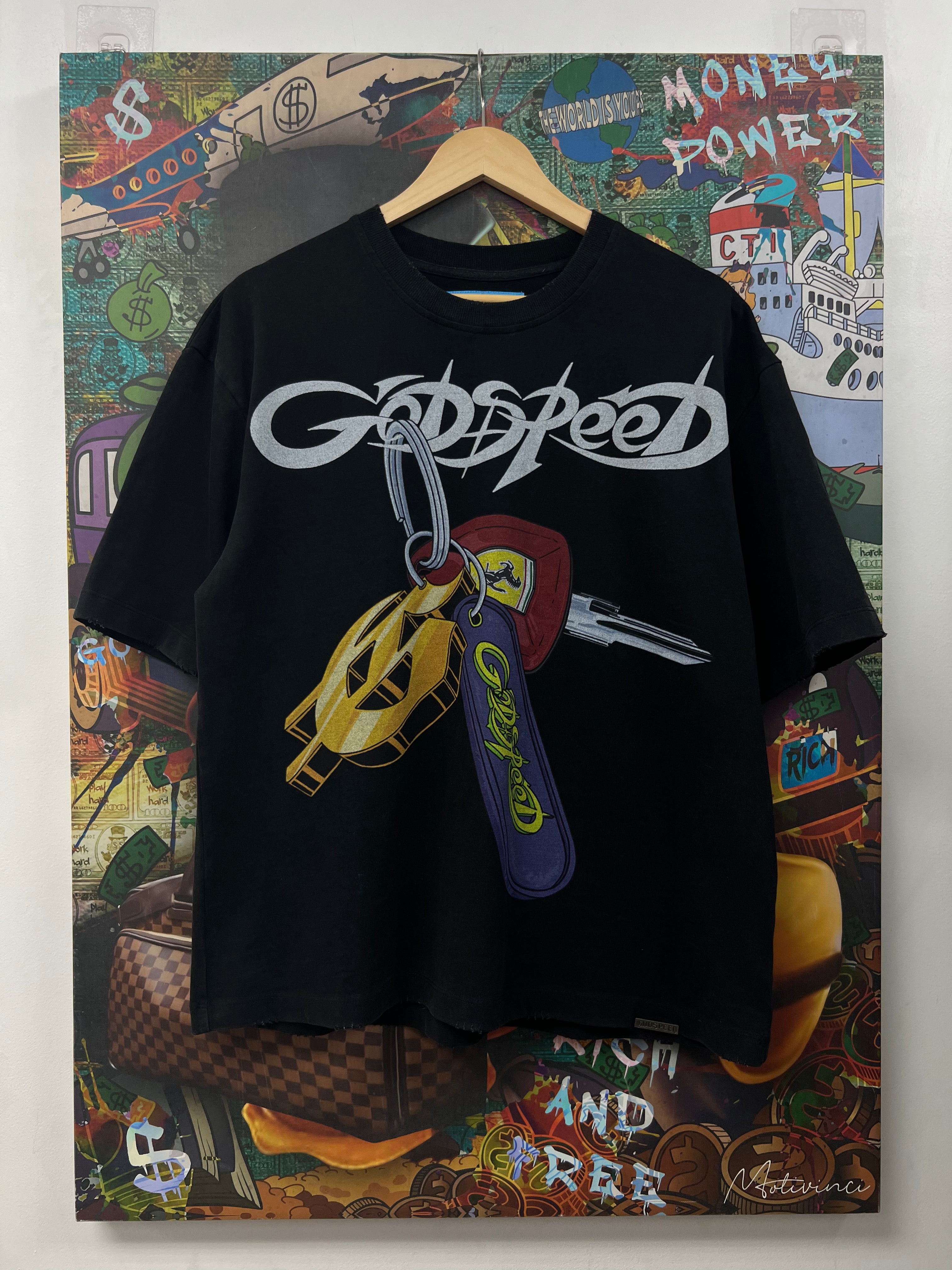 Godspeed Black Car Keys Tee