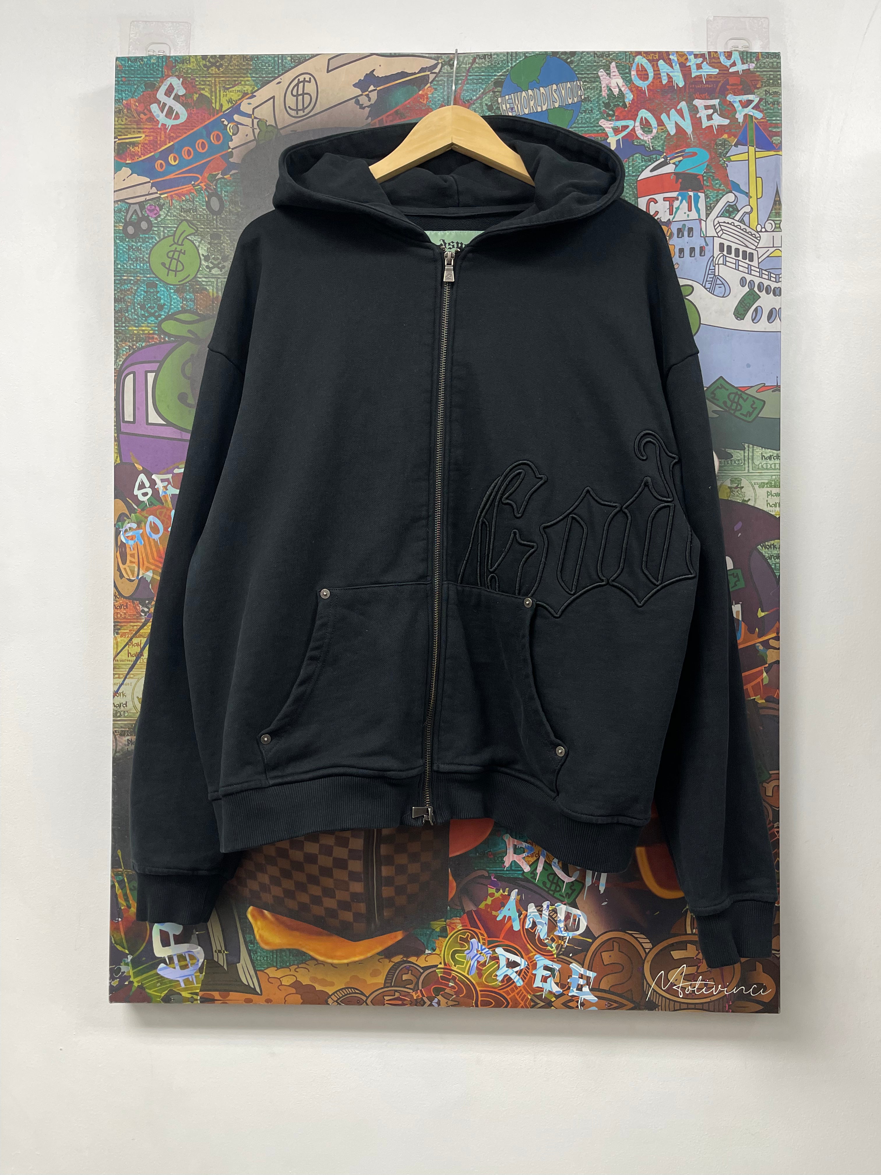 Godspeed Black Tonal OG Logo Zip Up