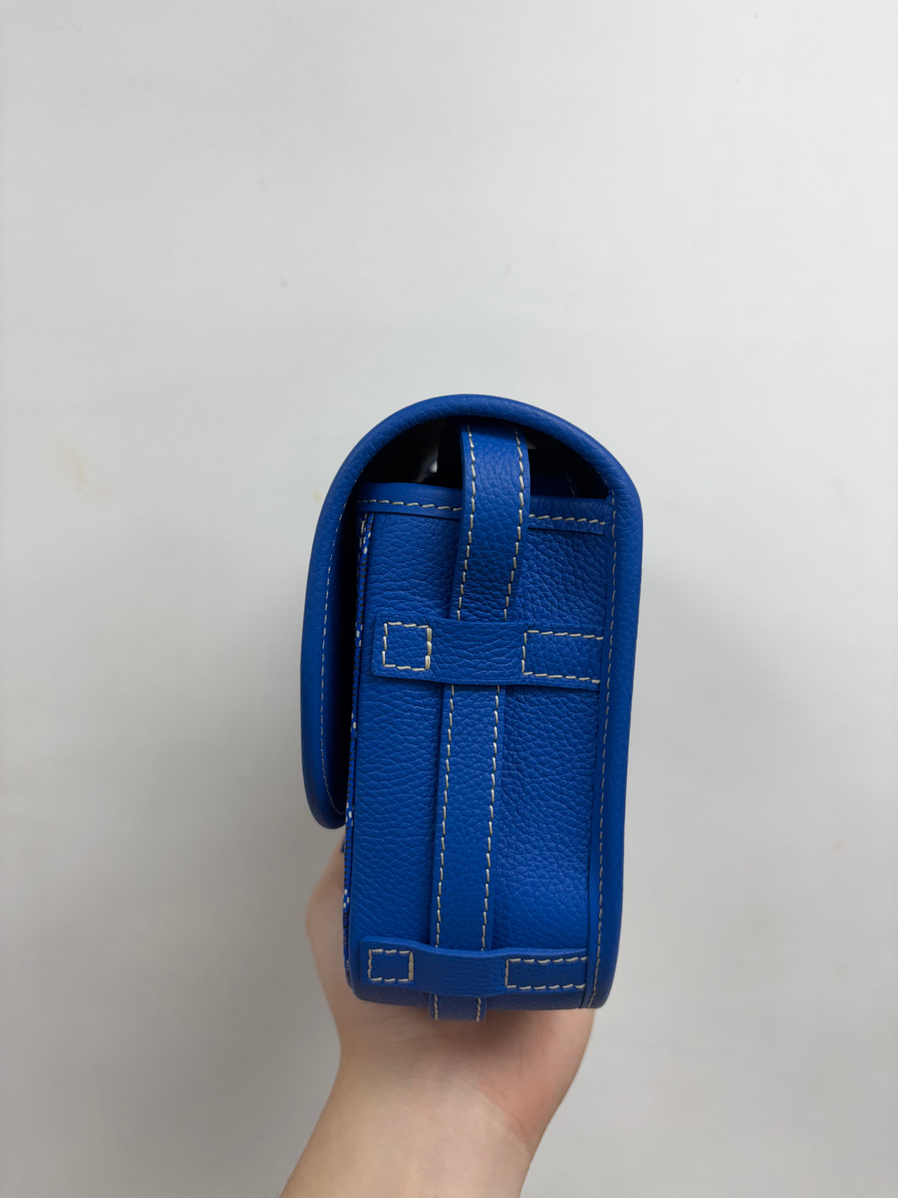 Goyard Sky Blue Belvedere Bag