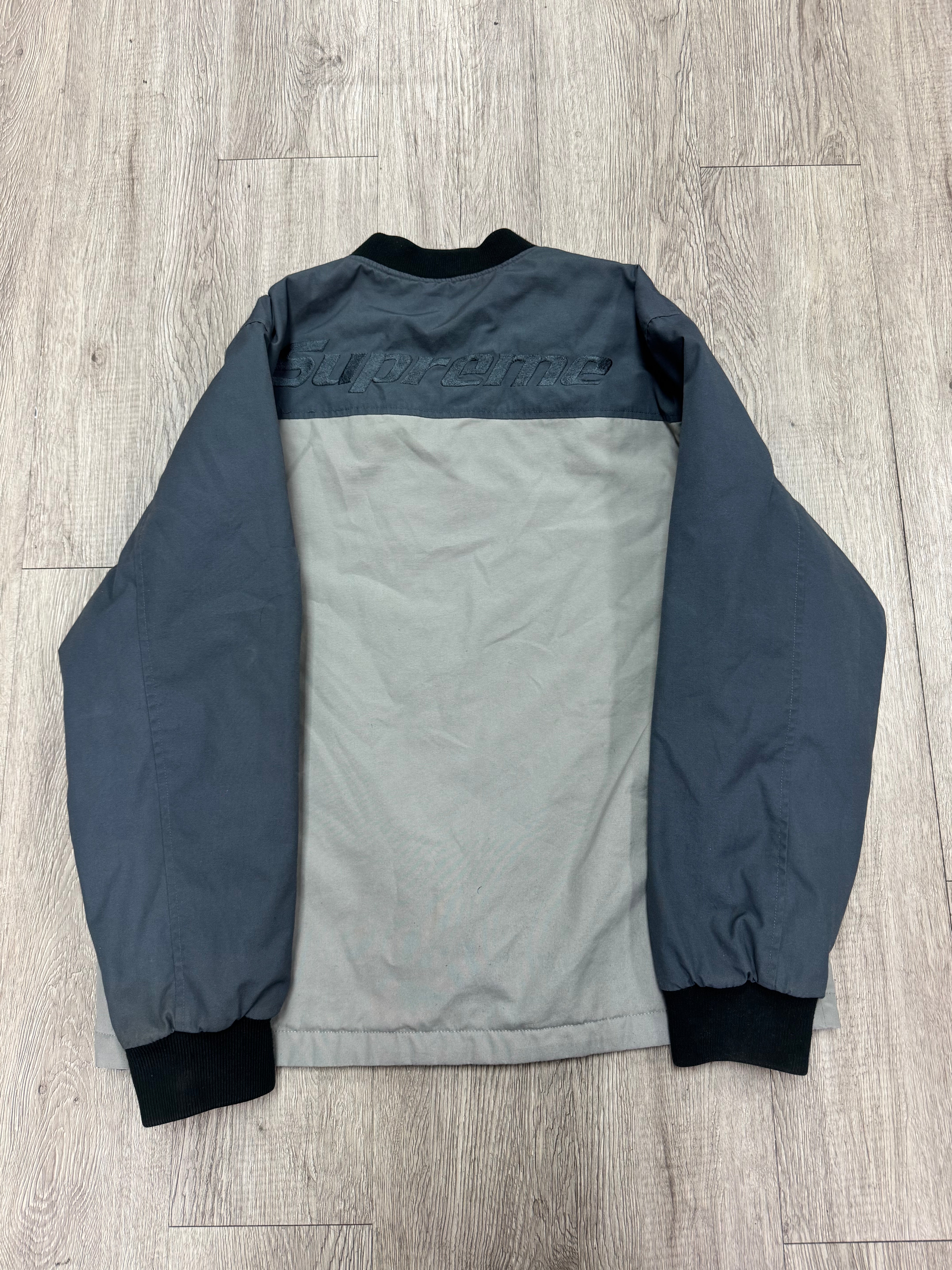 Supreme Grey Reversible Tech Work Jacket