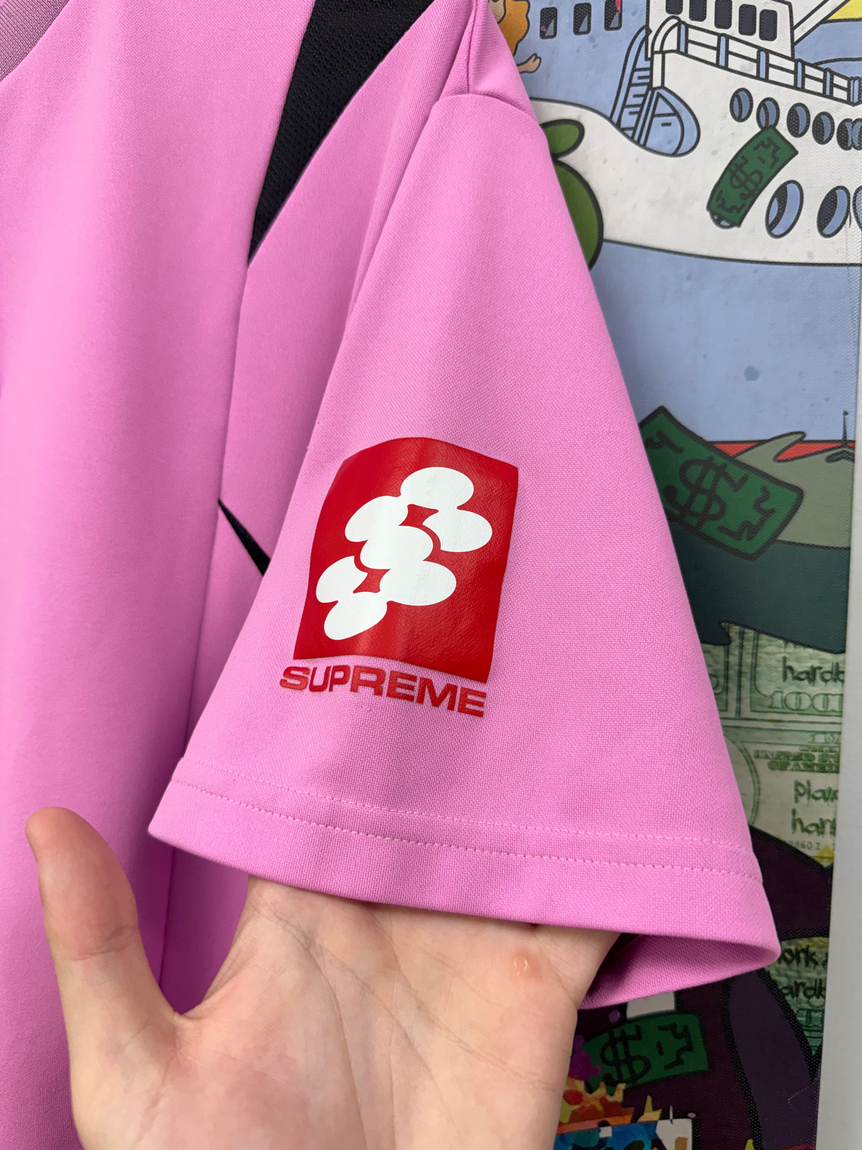 Supreme Pink Soccer Jersey