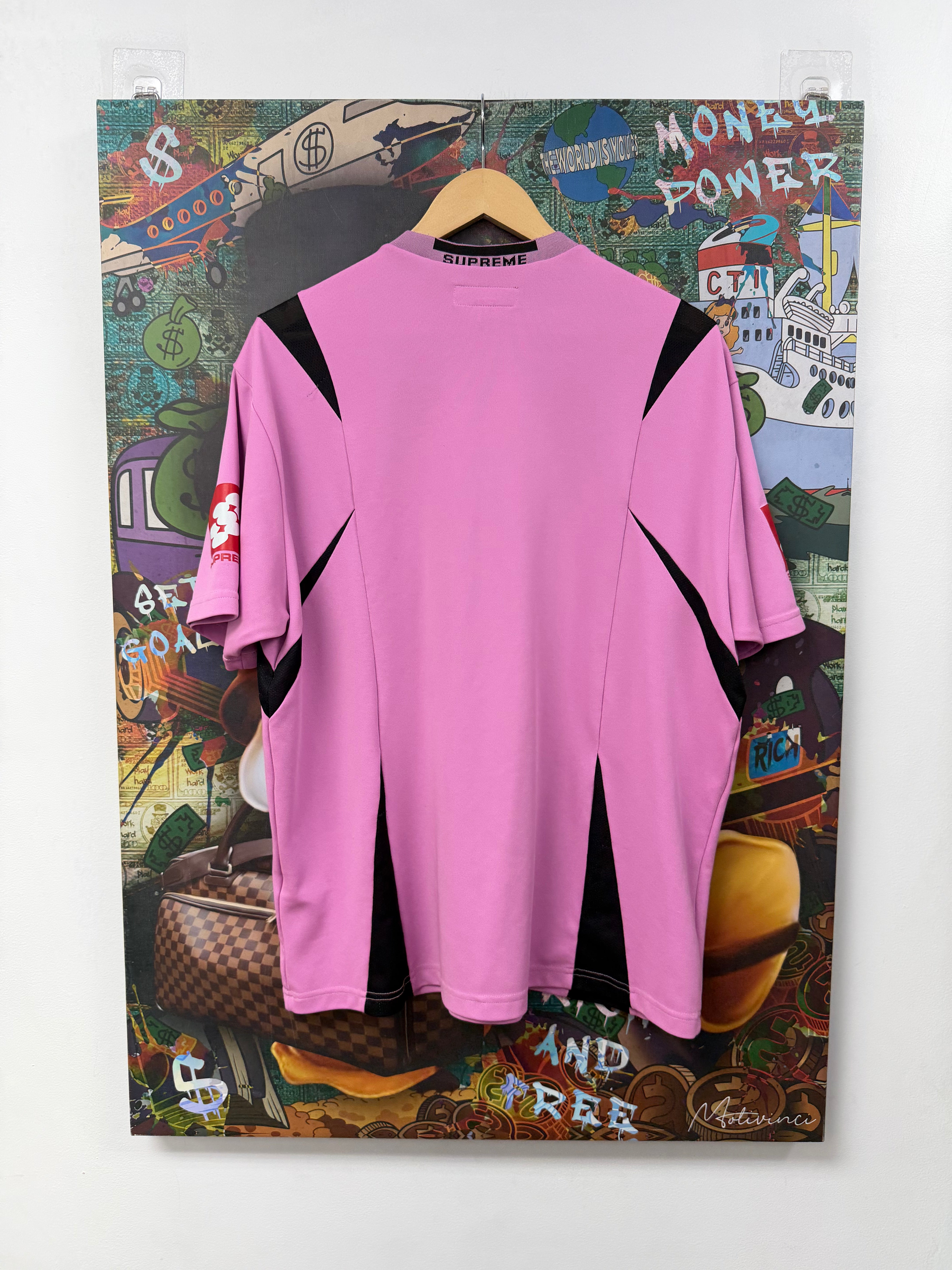 Supreme Pink Soccer Jersey