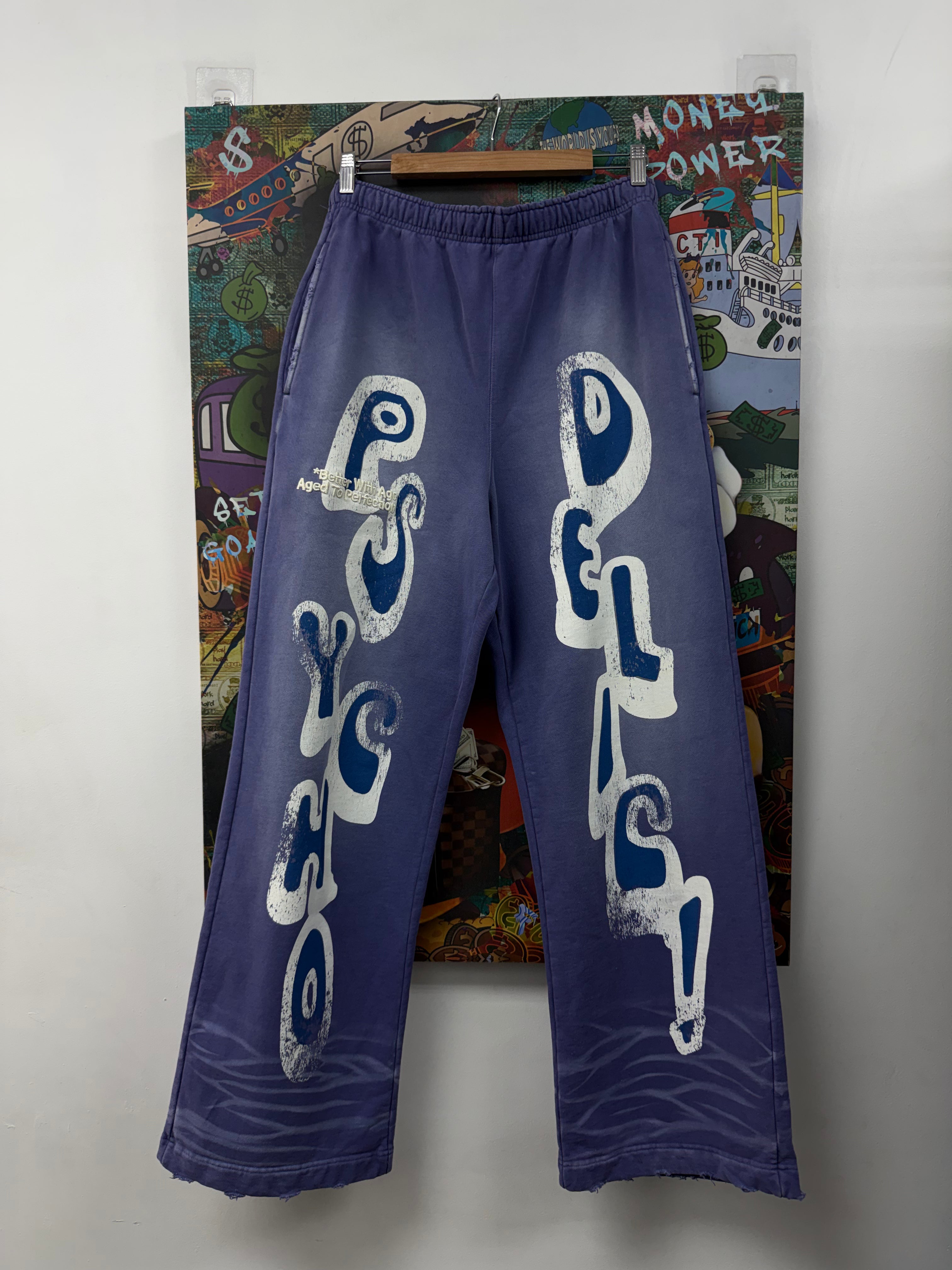 Better With Age Blue Purple Psychedelic Sweats