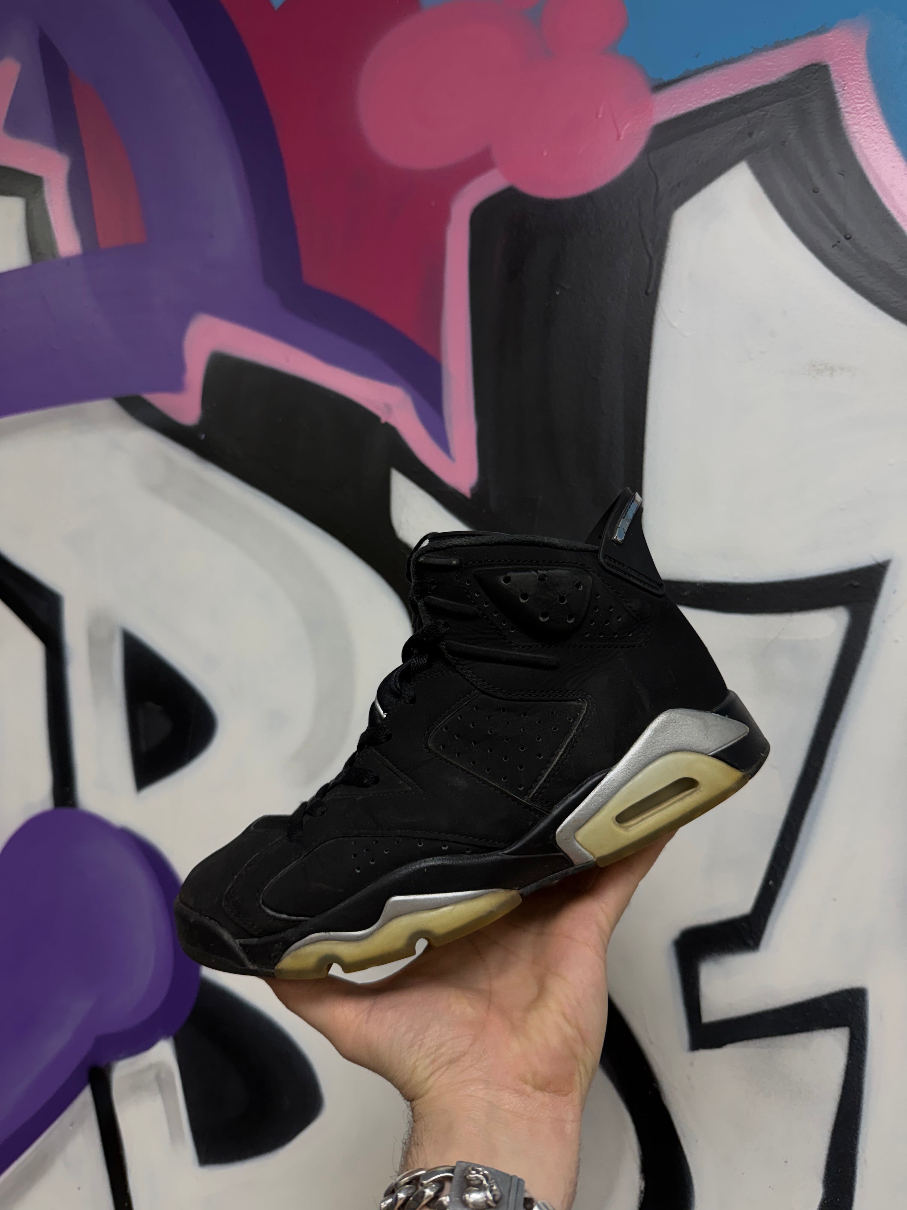 Nike Jordan 6 Chrome Sneakers