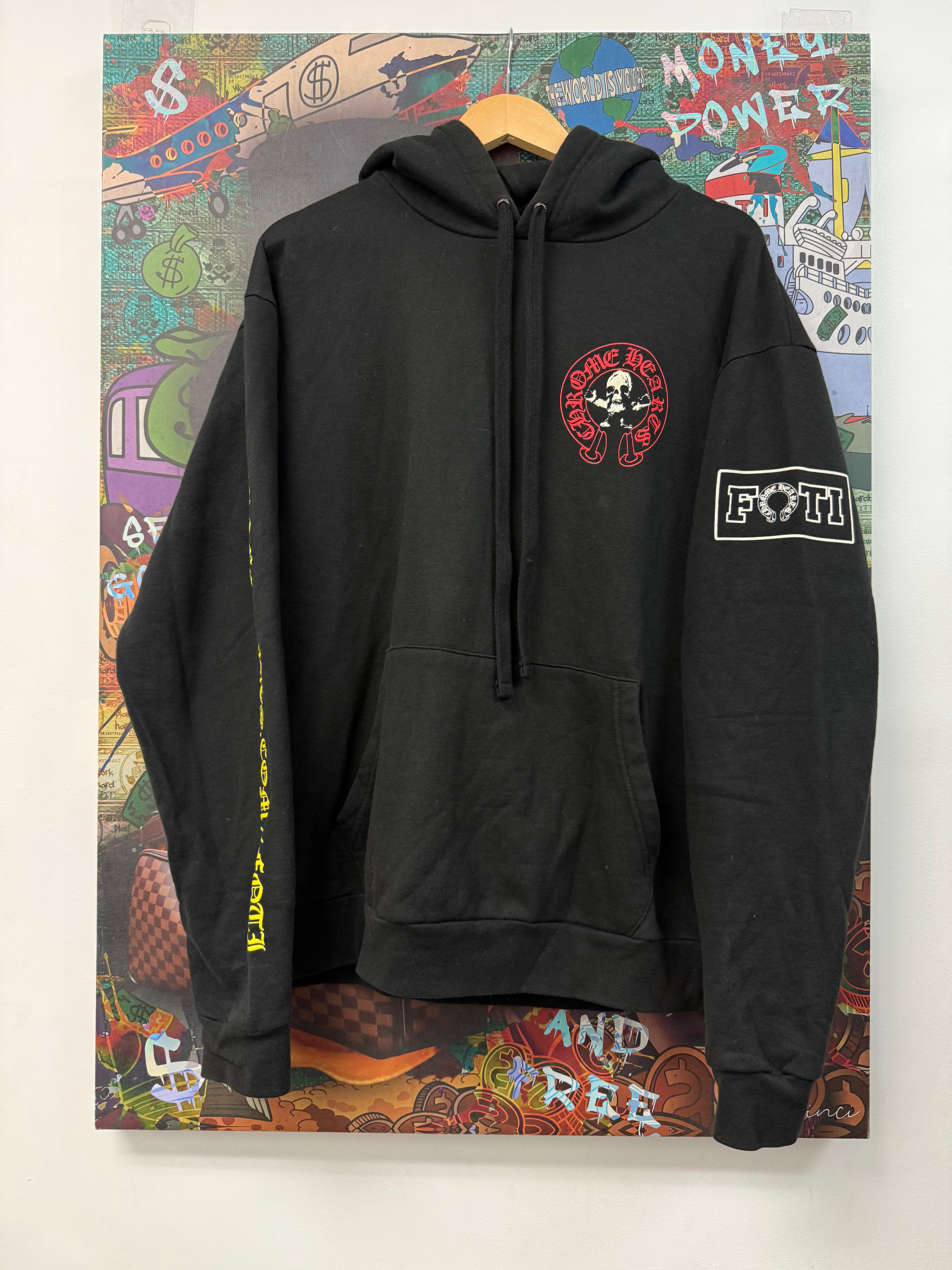 Chrome Hearts Black Multi FOTI Hoodie