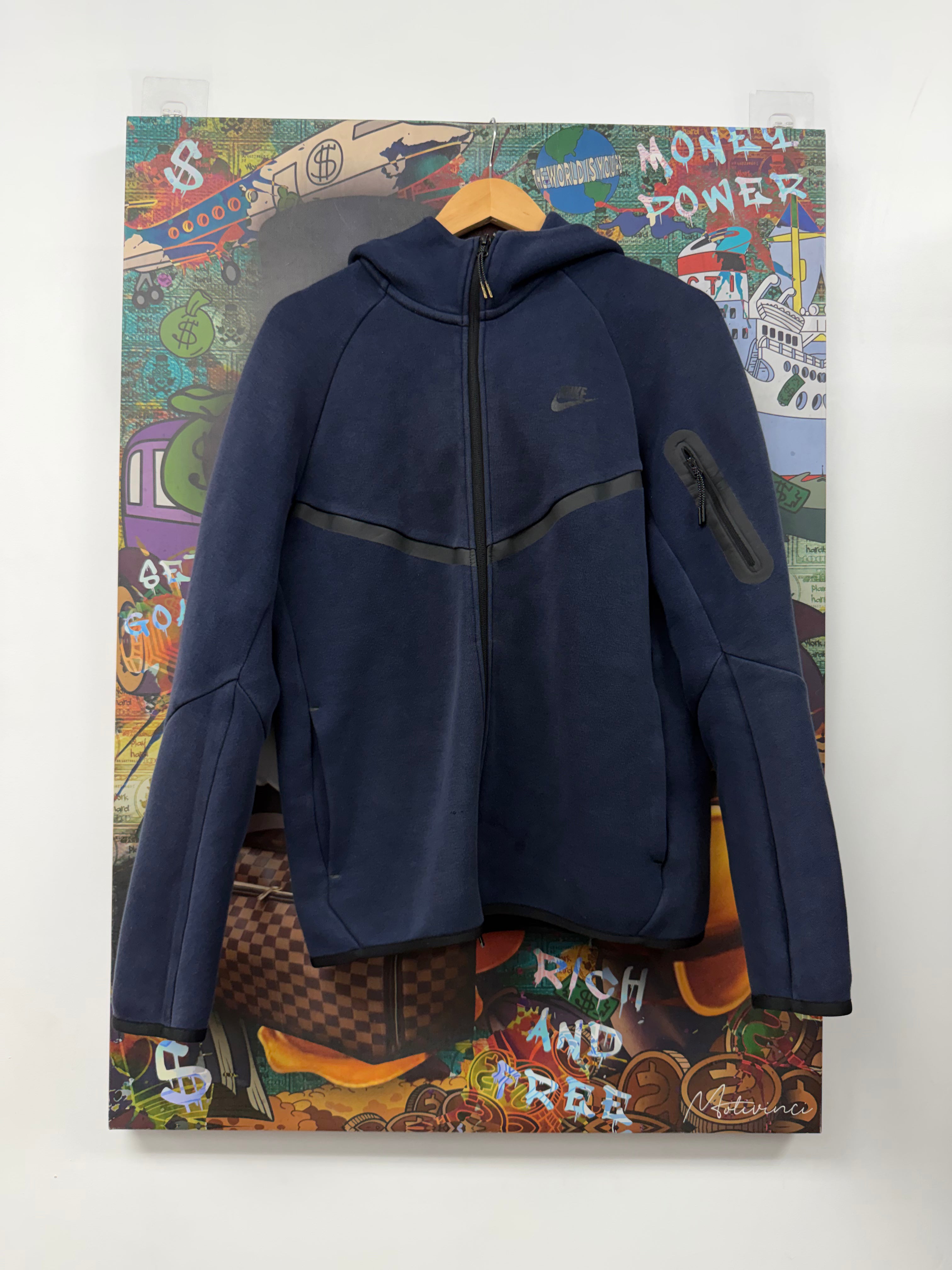 Nike Tech Blue Hoodie