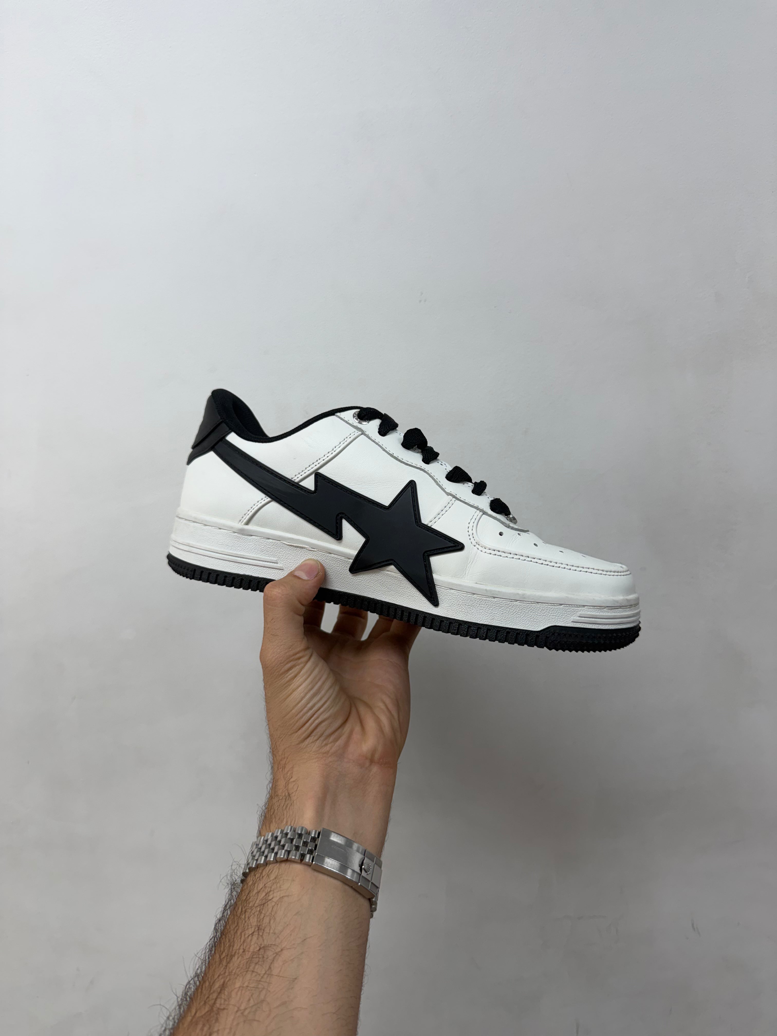BAPE White Black Bape Sta OS #2 Sneakers